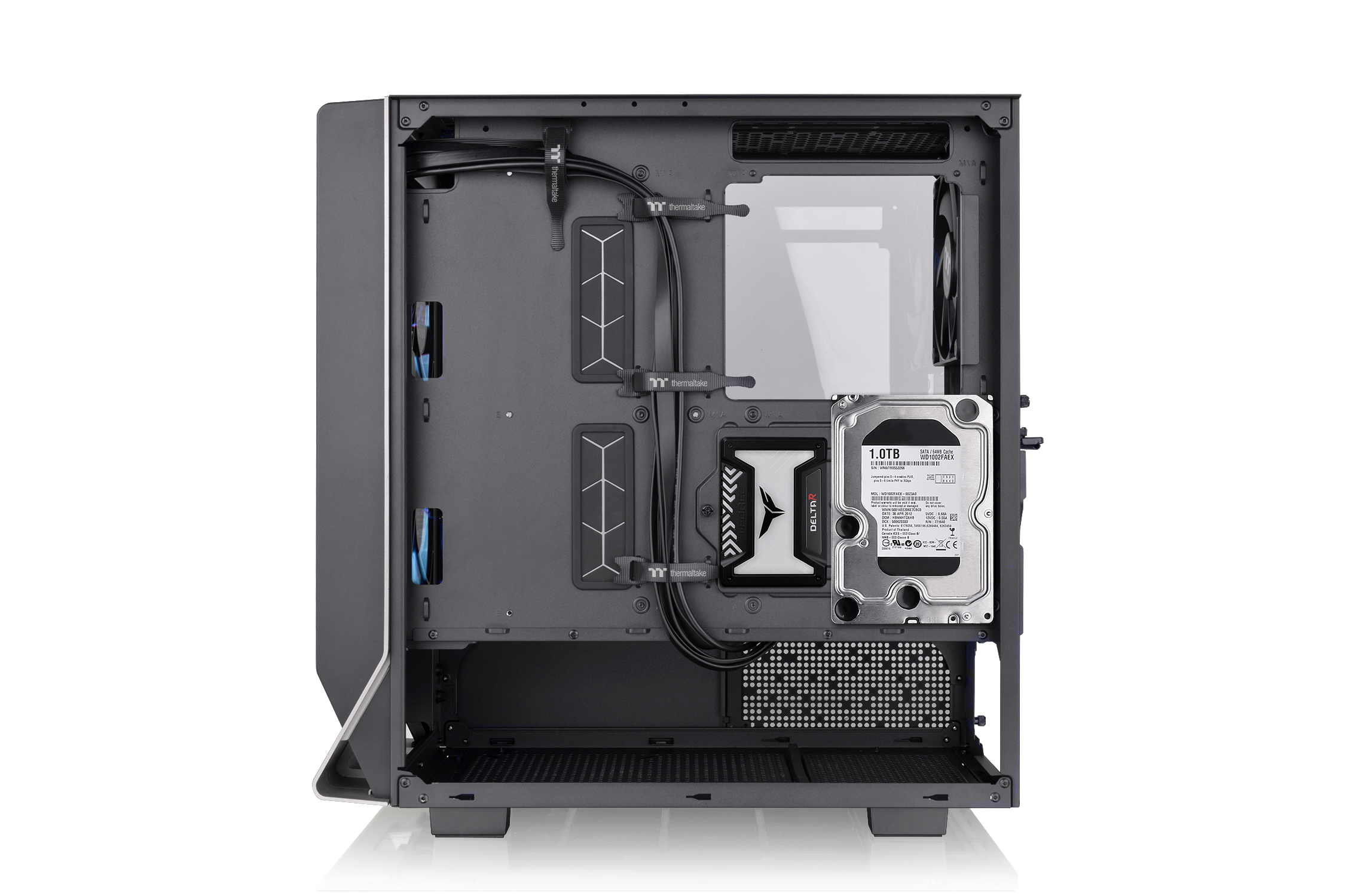 THERMALTAKE Ceres 300 TG ARGB Mid Tower Gehäuse Seitenfenster schwarz