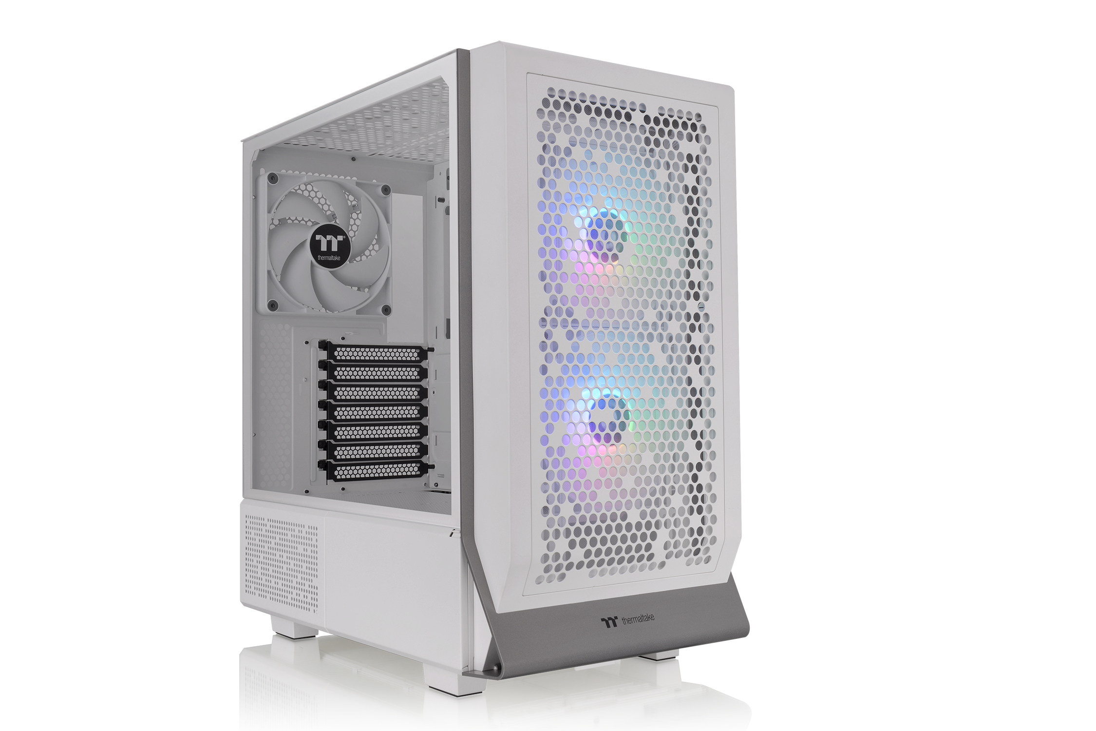 THERMALTAKE Ceres 300 TG ARGB Mid Tower Gehäuse Seitenfenster weiß