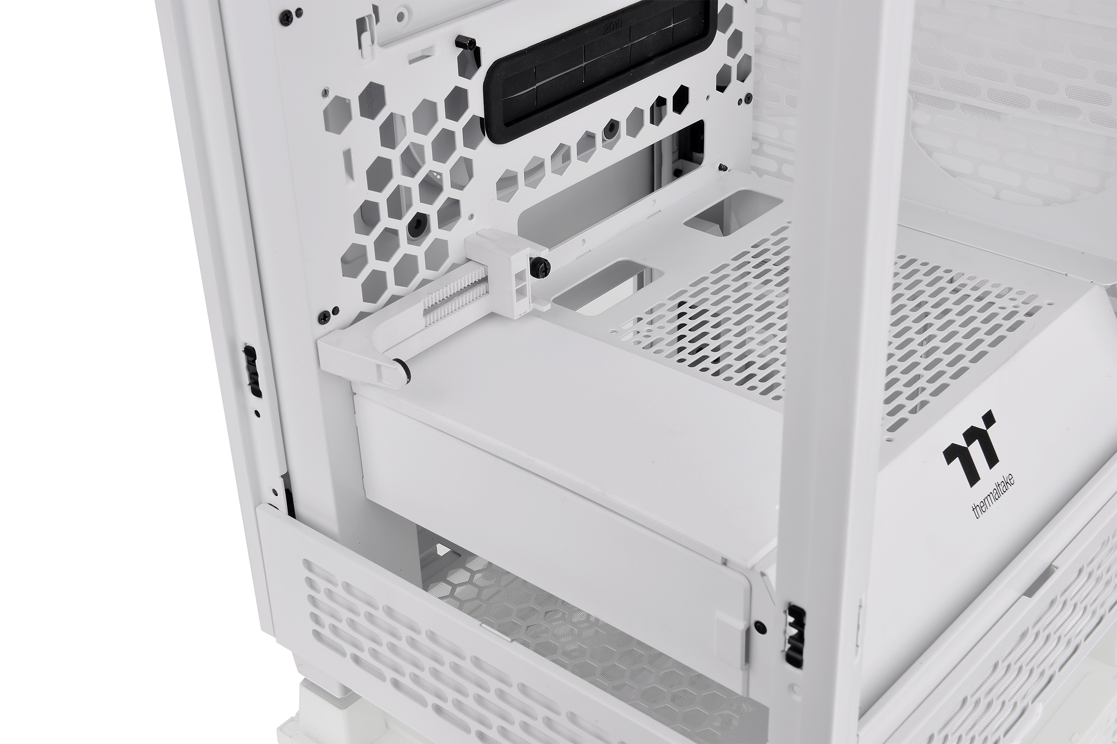 Thermaltake The Tower 200 Mini-Tower Mini-ITX Gehäuse mit Sichtfenster weiß