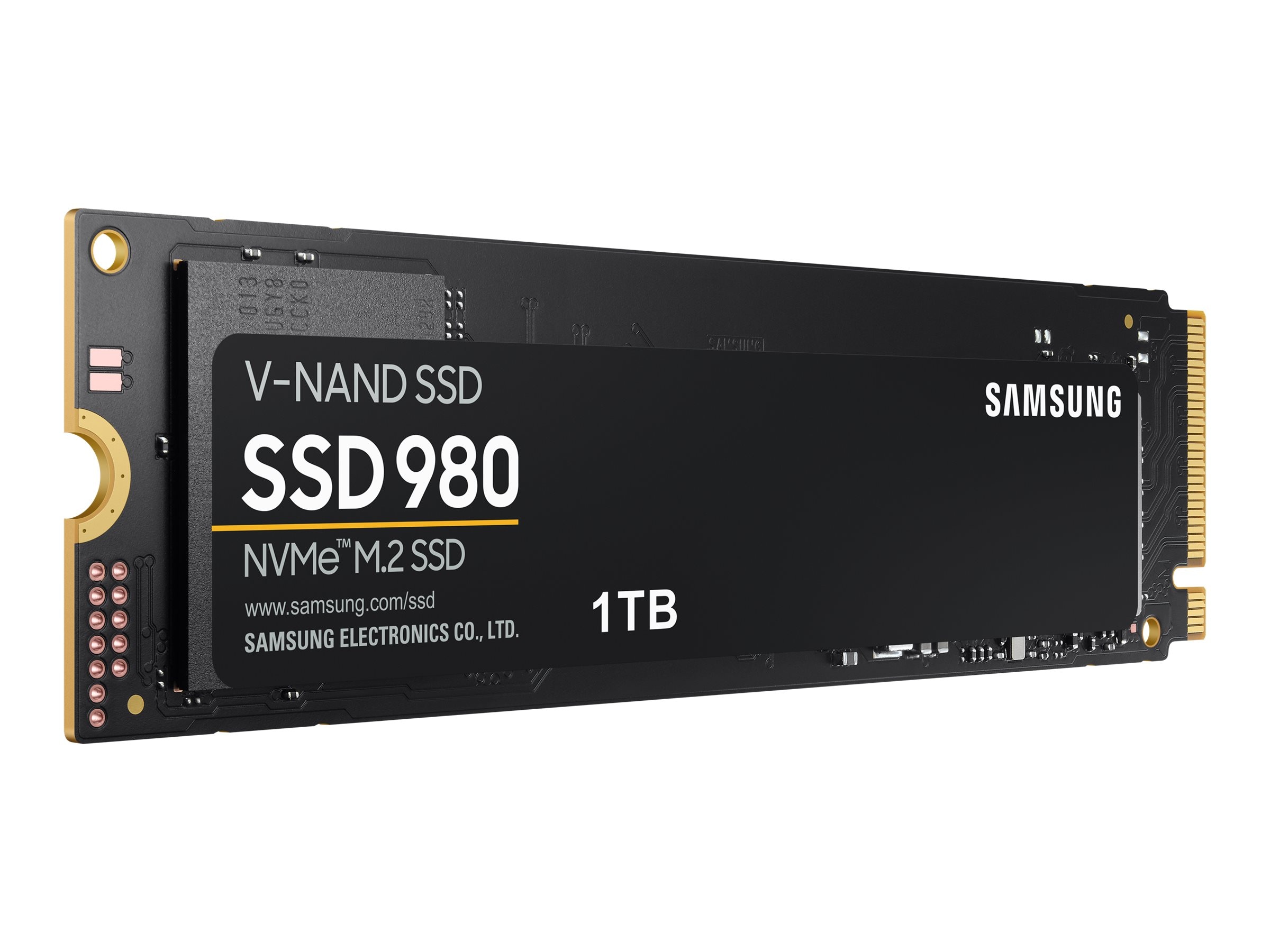 Samsung 980 Interne NVMe SSD 1 TB M.2 2280 PCIe 3.0 V-NAND TLC