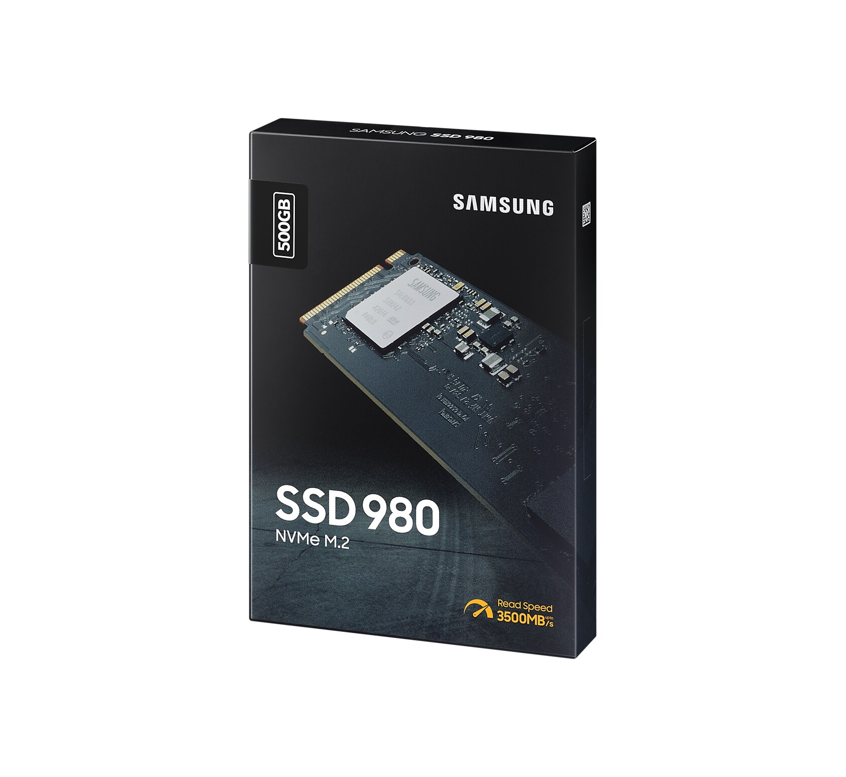 Samsung 980 Interne NVMe SSD 500 GB M.2 2280 PCIe 3.0 V-NAND TLC