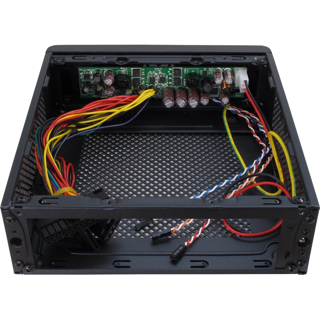 Inter-Tech ITX-601 Gehäuse Mini-ITX schwarz