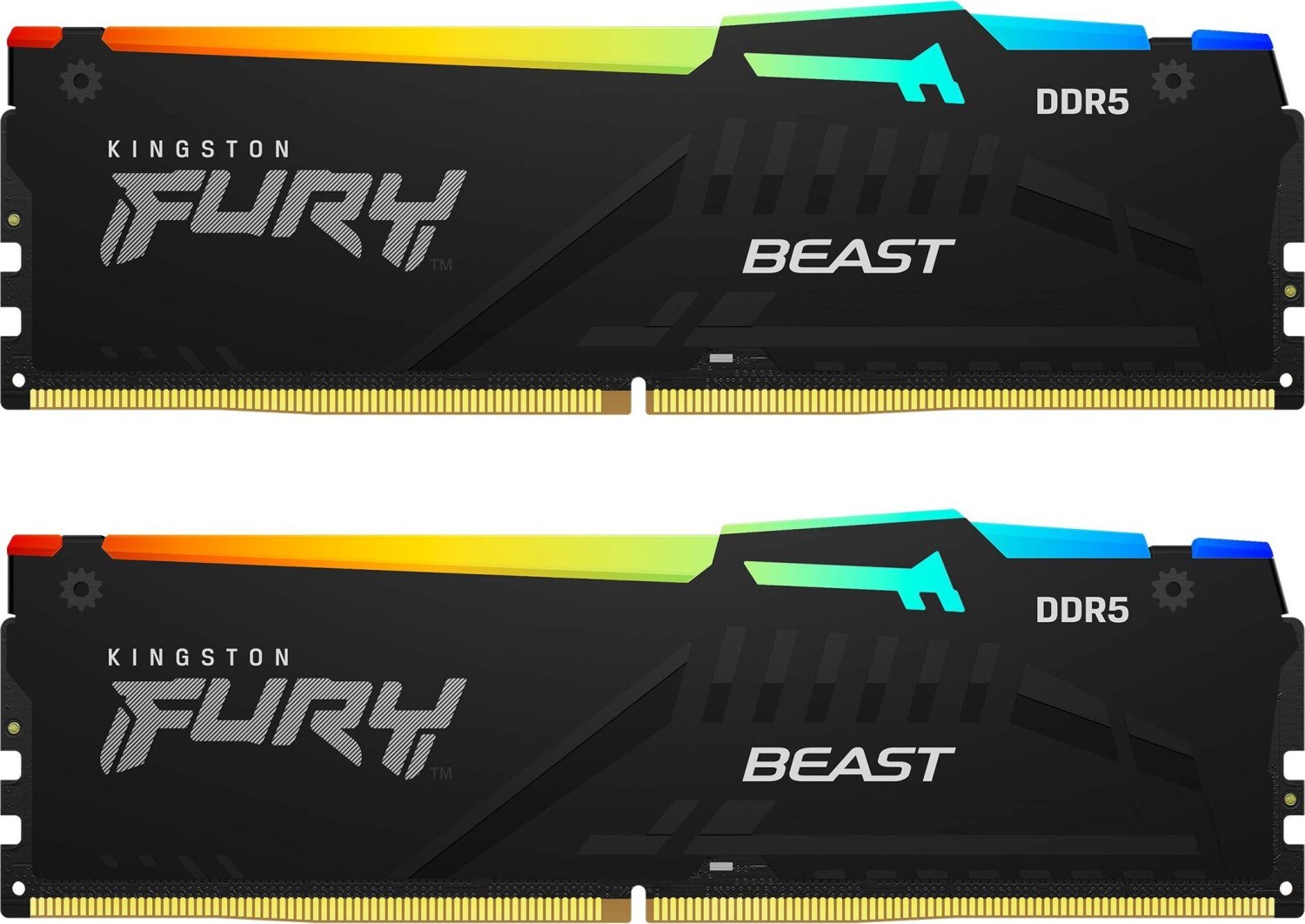 32GB (2x 16GB) KINGSTON DIMM FURY Beast RGB DDR5-6000 CL36 RAM Arbeitsspeicher