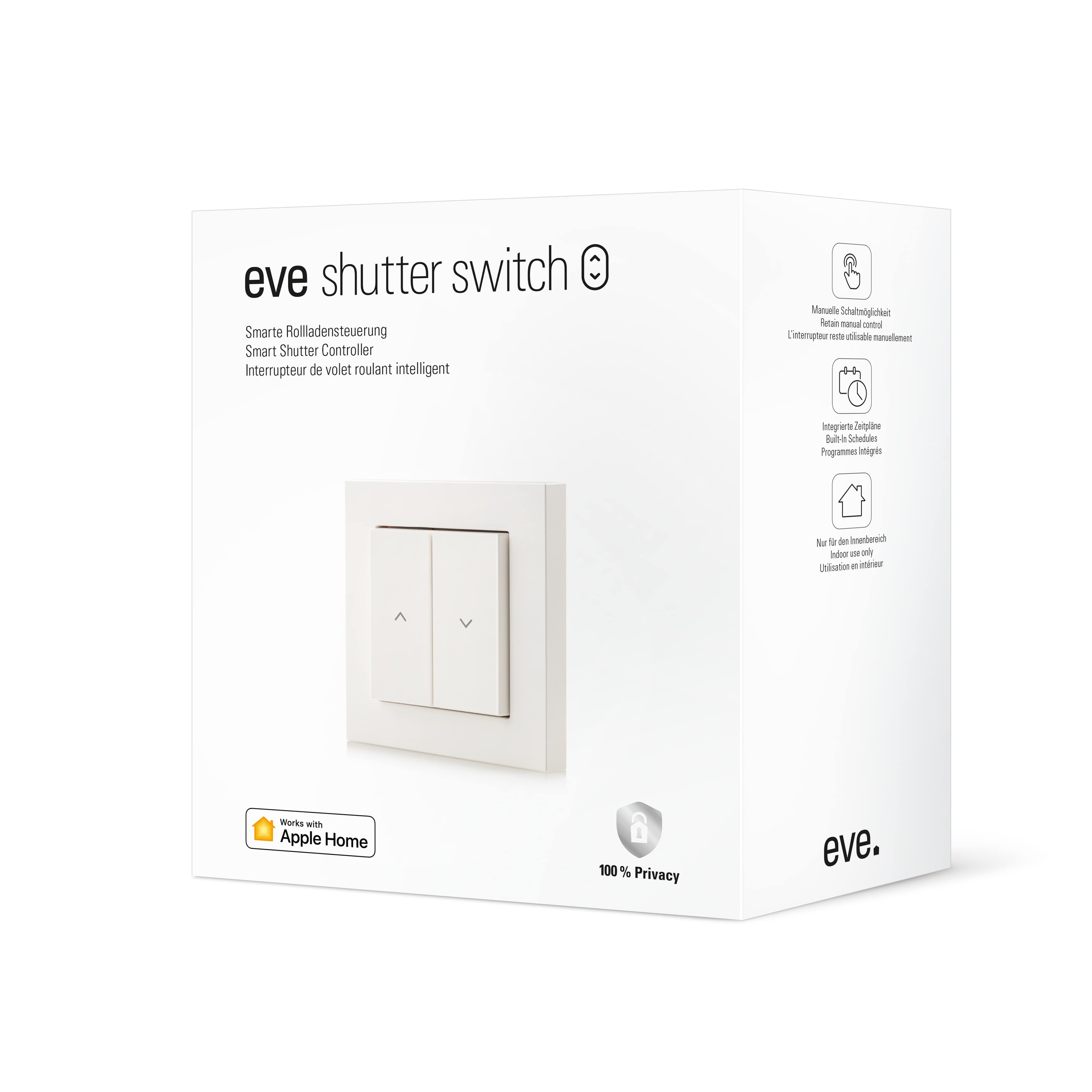 Eve Shutter Switch - Smarte Rollladensteuerung