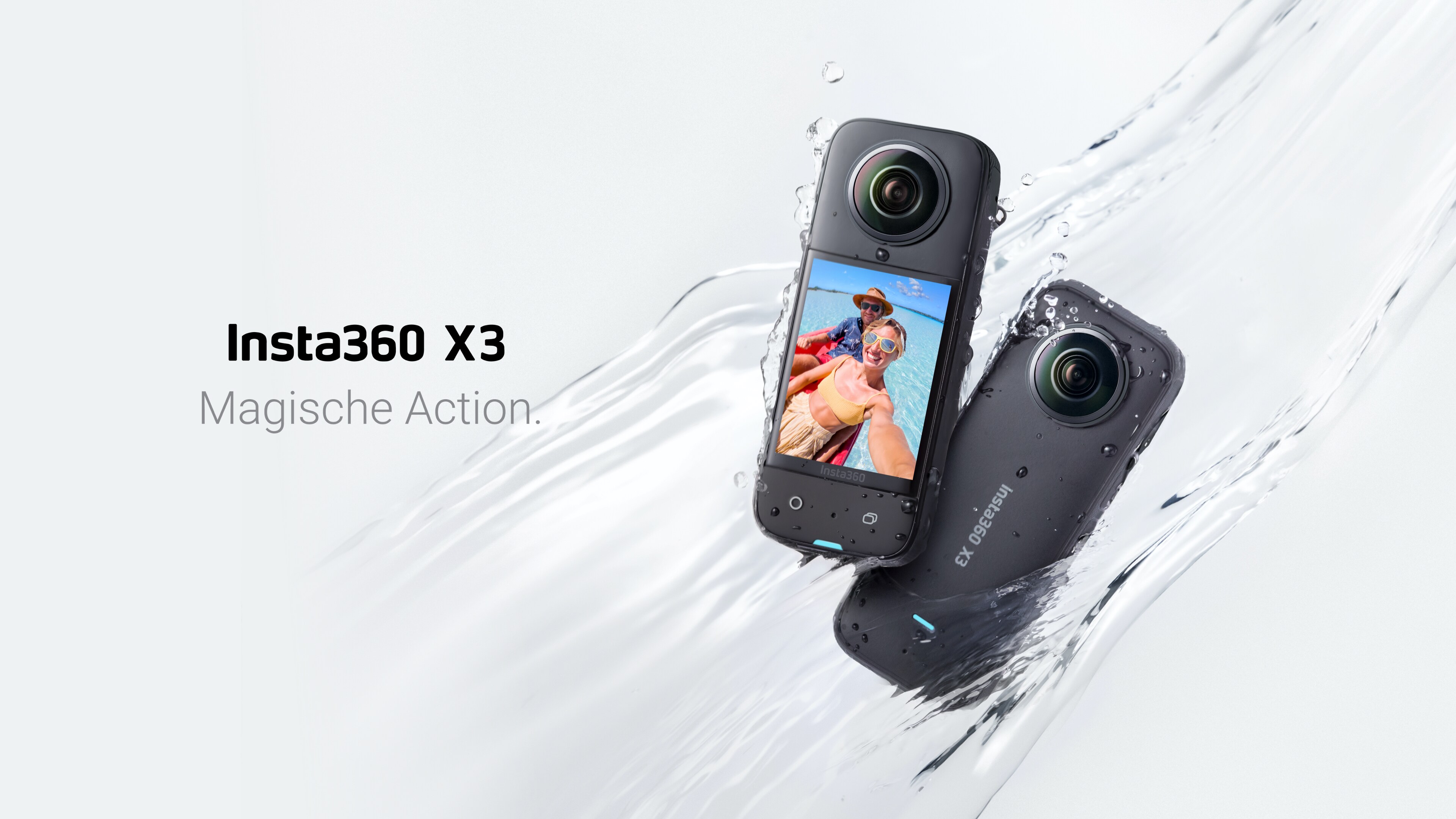 Insta360 X3 360-Grad-Action-Kamera schwarz ++ Cyberport