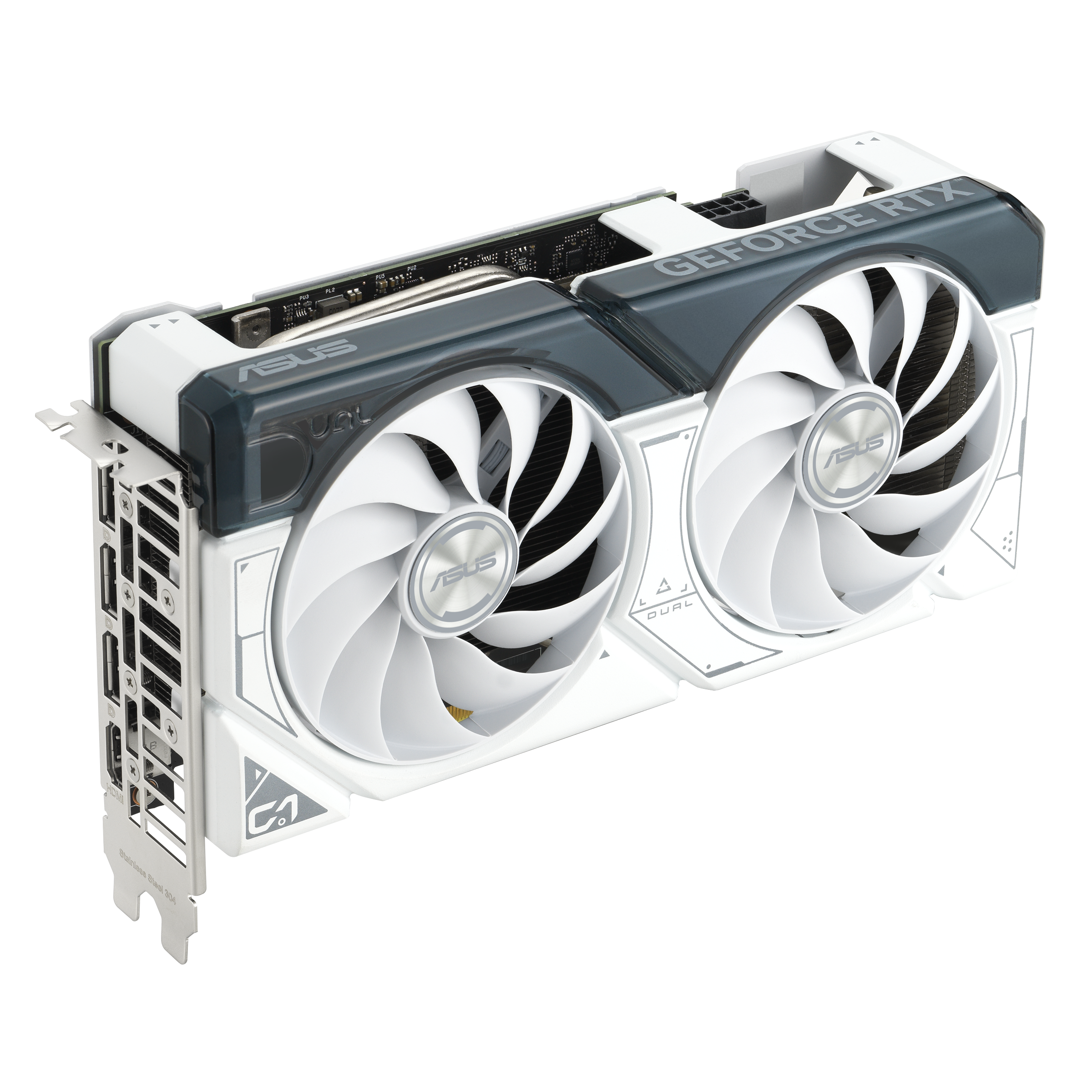 ASUS DUAL GeForce RTX 4060Ti OC White Gaming Grafikkarte 8GB GDDR6, 1xHDMI, 3xDP