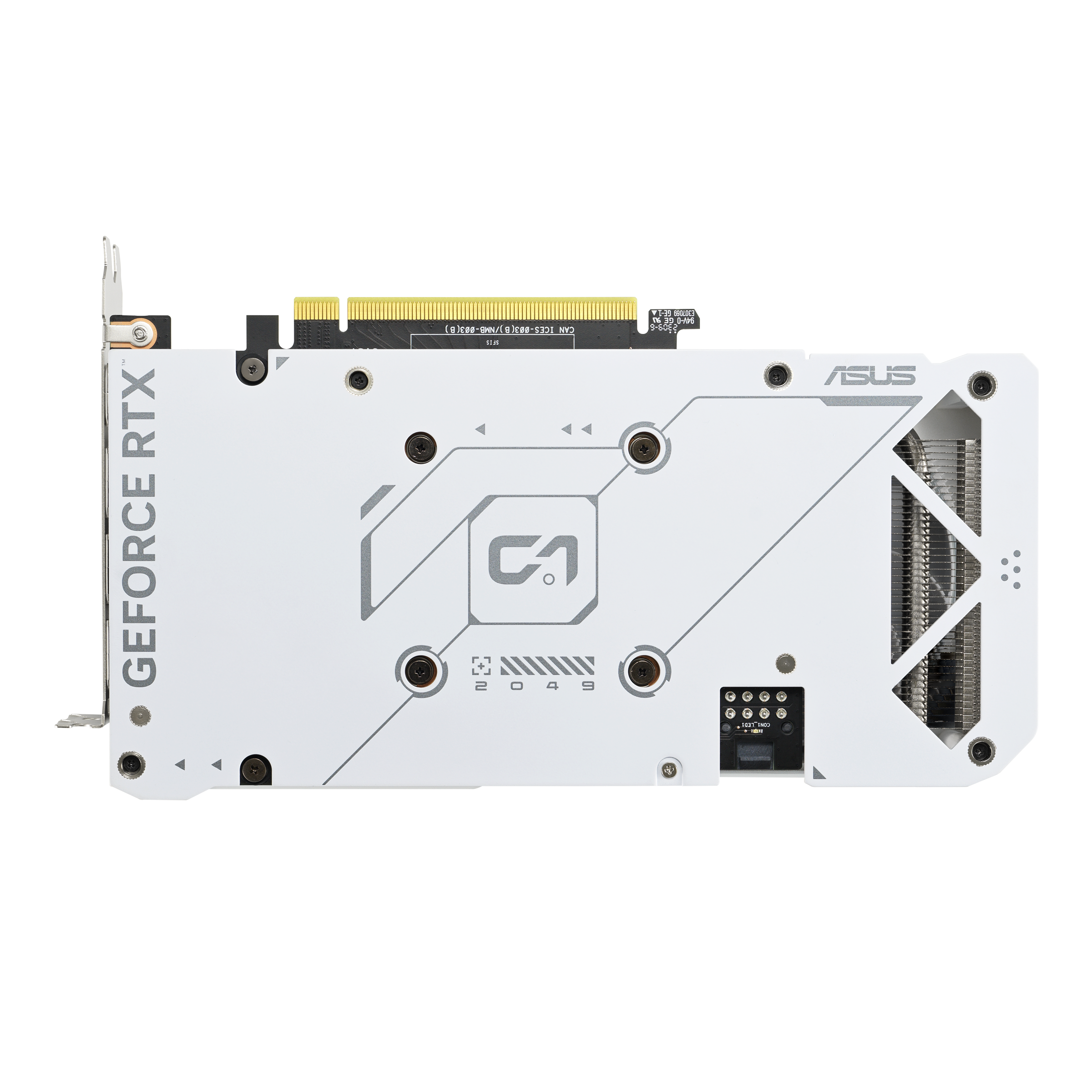 ASUS DUAL GeForce RTX 4060Ti OC White Gaming Grafikkarte 8GB GDDR6, 1xHDMI, 3xDP