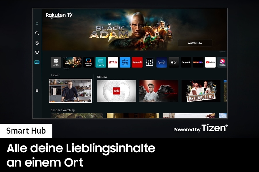 Samsung GU43CU7179UXZG 109cm 43" 4K LED Smart TV Fernseher