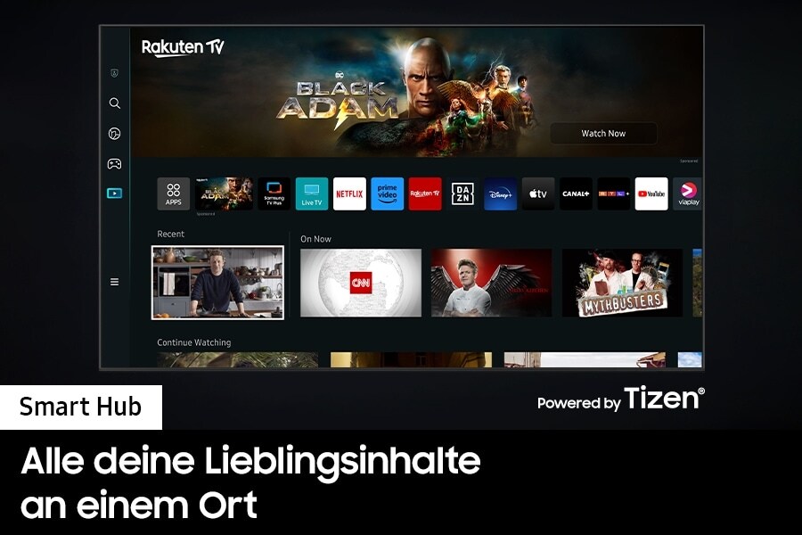 Samsung GU55CU7179UXZG 138cm 55" 4K LED Smart TV Fernseher