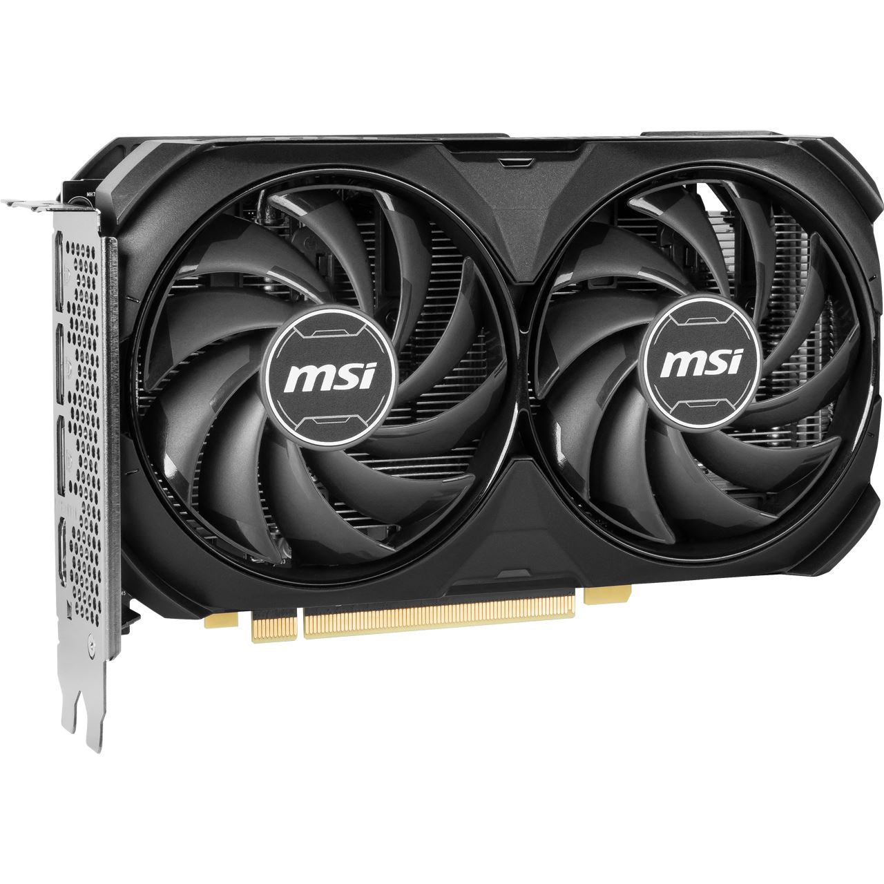 MSI GeForce RTX 4060Ti Ventus 2X Black 8GB GDDR6X Gaming Grafikkarte 3xDP/HDMI