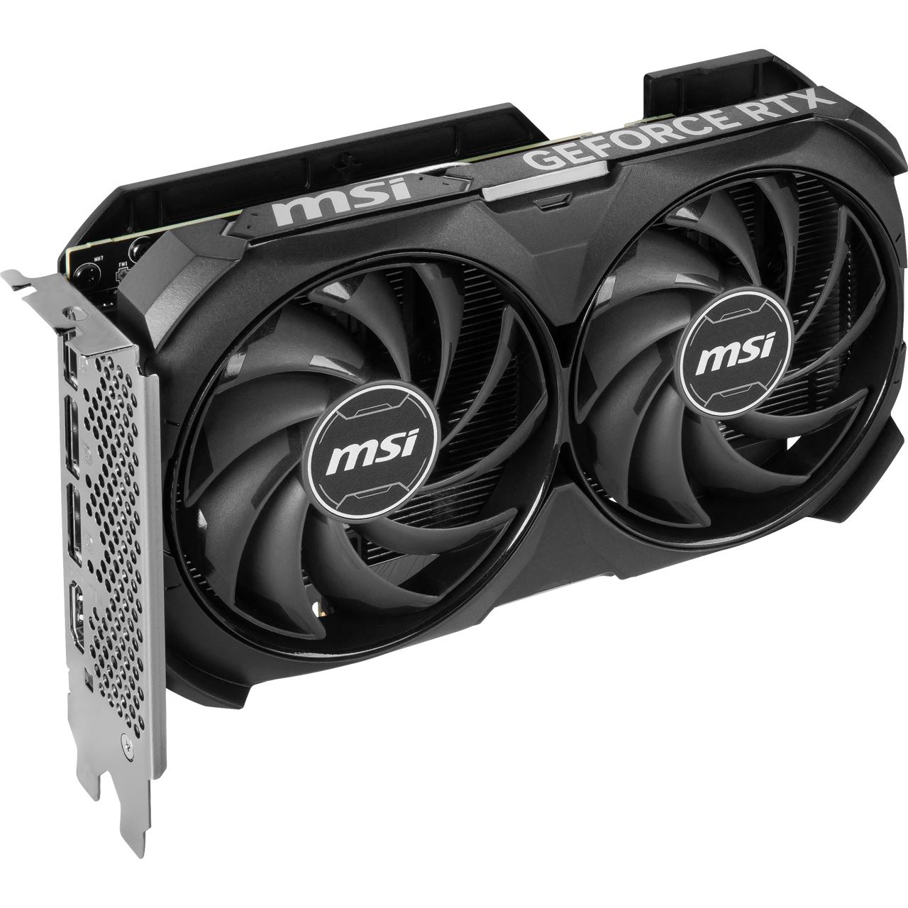 MSI GeForce RTX 4060Ti Ventus 2X Black 8GB GDDR6X Gaming Grafikkarte 3xDP/HDMI