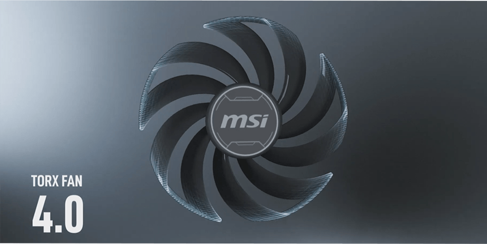 MSI GeForce RTX 4060Ti Ventus 2X Black 8GB GDDR6 Gaming Grafikkarte 3xDP/HDMI