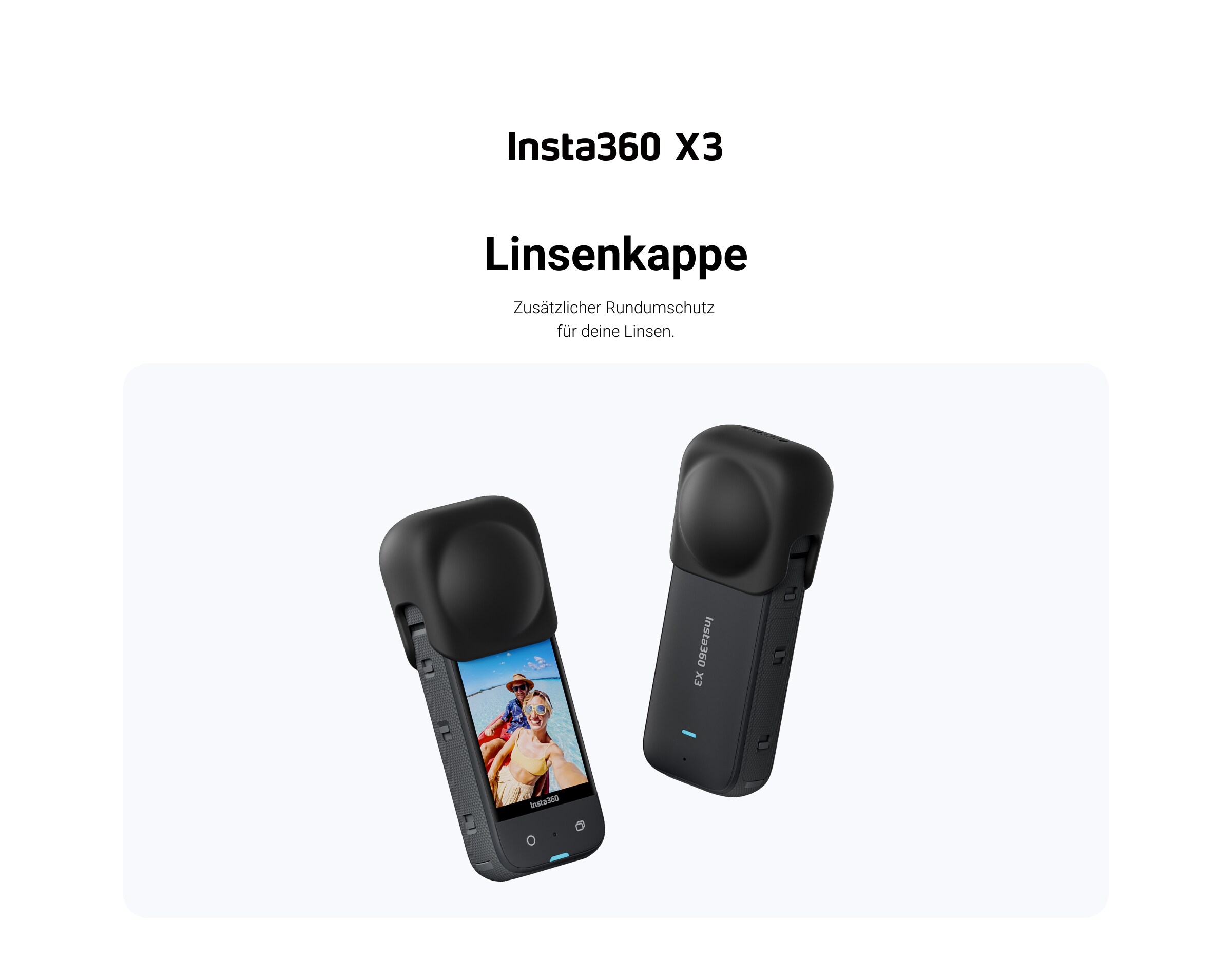 Insta360 X3 Linsenkappe