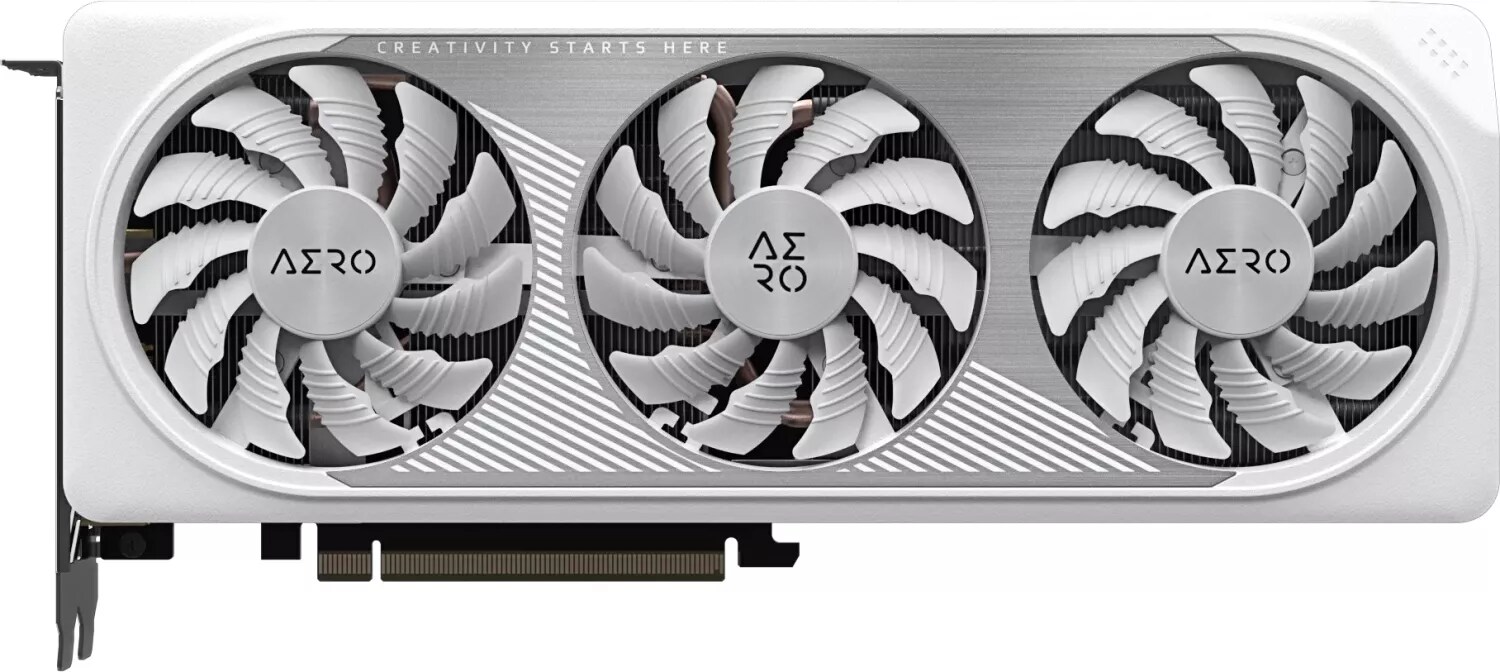 GIGABYTE GeForce RTX 4060Ti AERO OC 8GB GDDR6 Grafikkarte 1xHDMI 3xDP