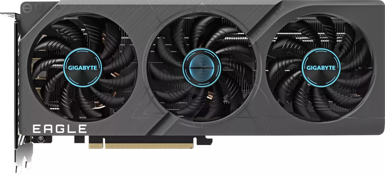 GIGABYTE GeForce RTX 4060Ti EAGE OC 8GB GDDR6X Grafikkarte 2xHDMI 2xDP