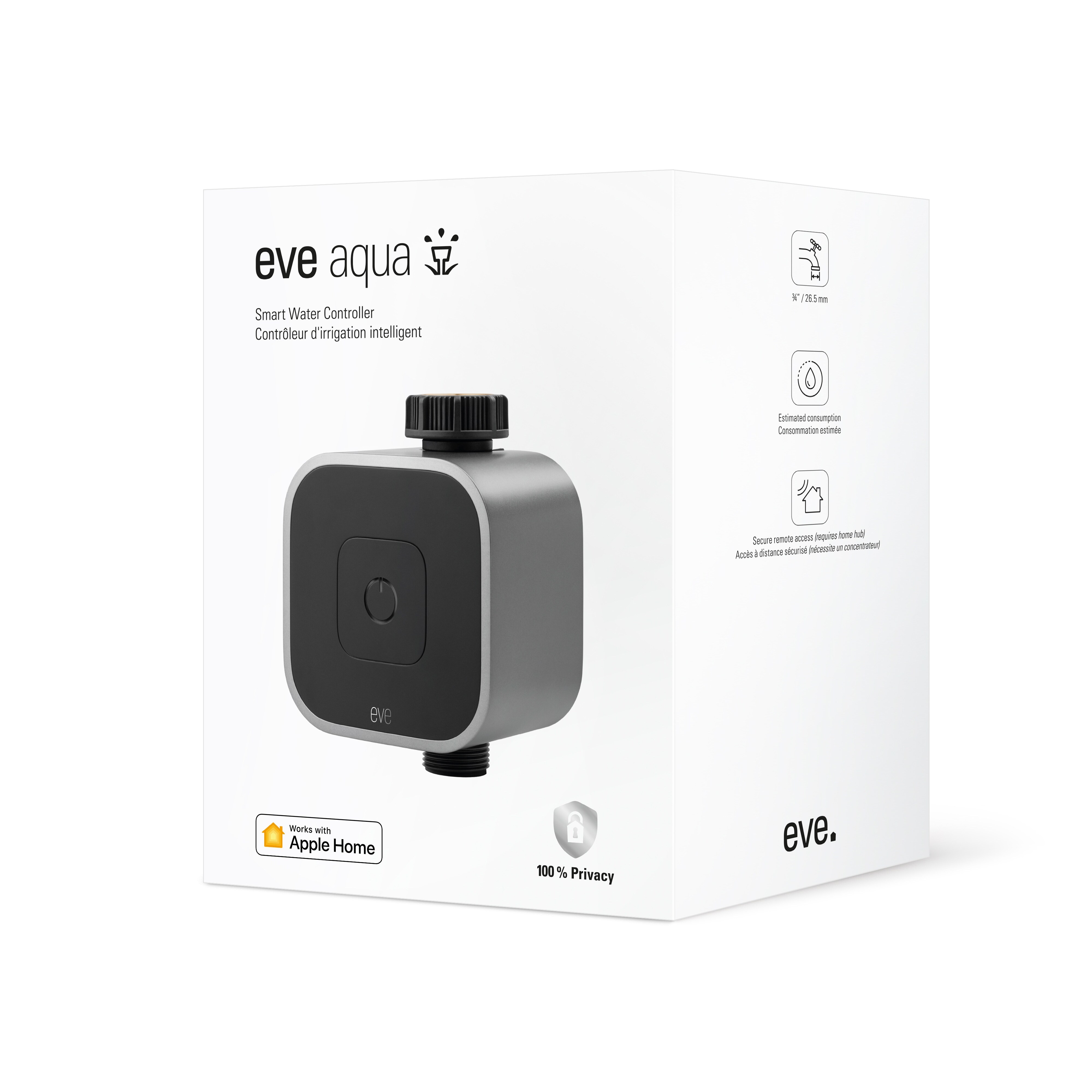 Eve Aqua - Smarte Bewässerungssteuerung mit Apple HomeKit-Technologie &amp; Thread