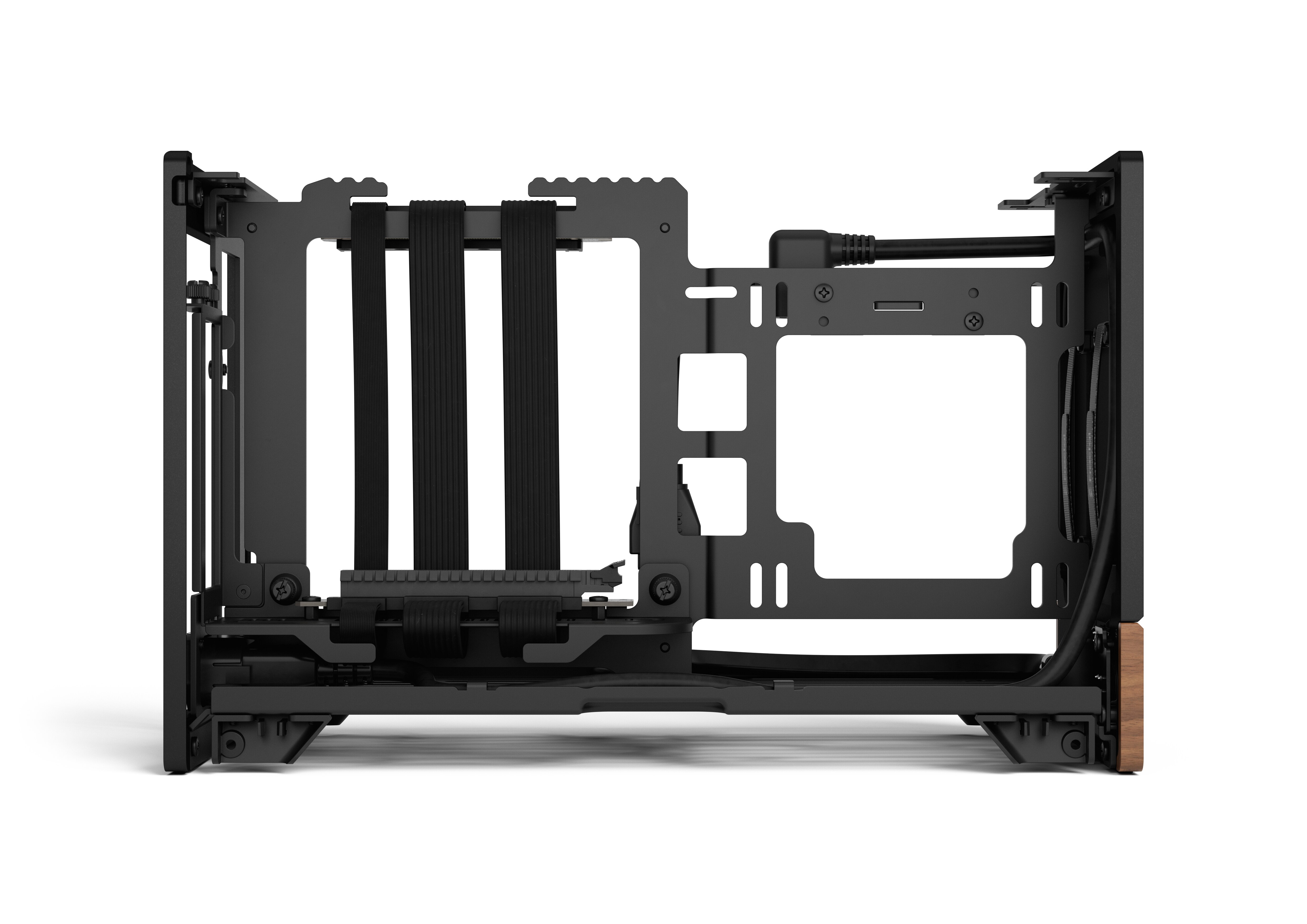 Fractal Design Terra Graphite Mini Gaming Gehäuse mITX Schwarz