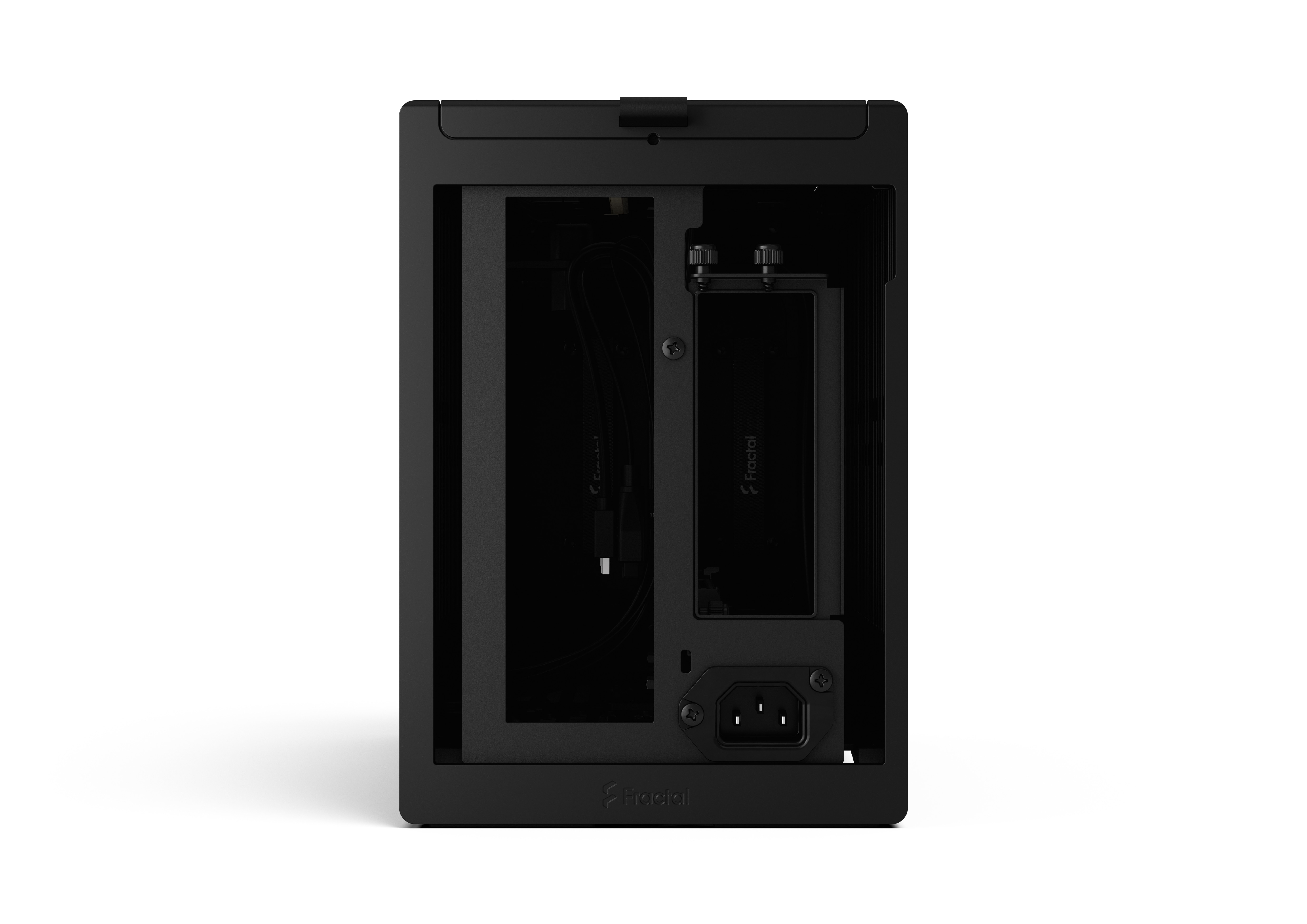 Fractal Design Terra Graphite Mini Gaming Gehäuse mITX Schwarz