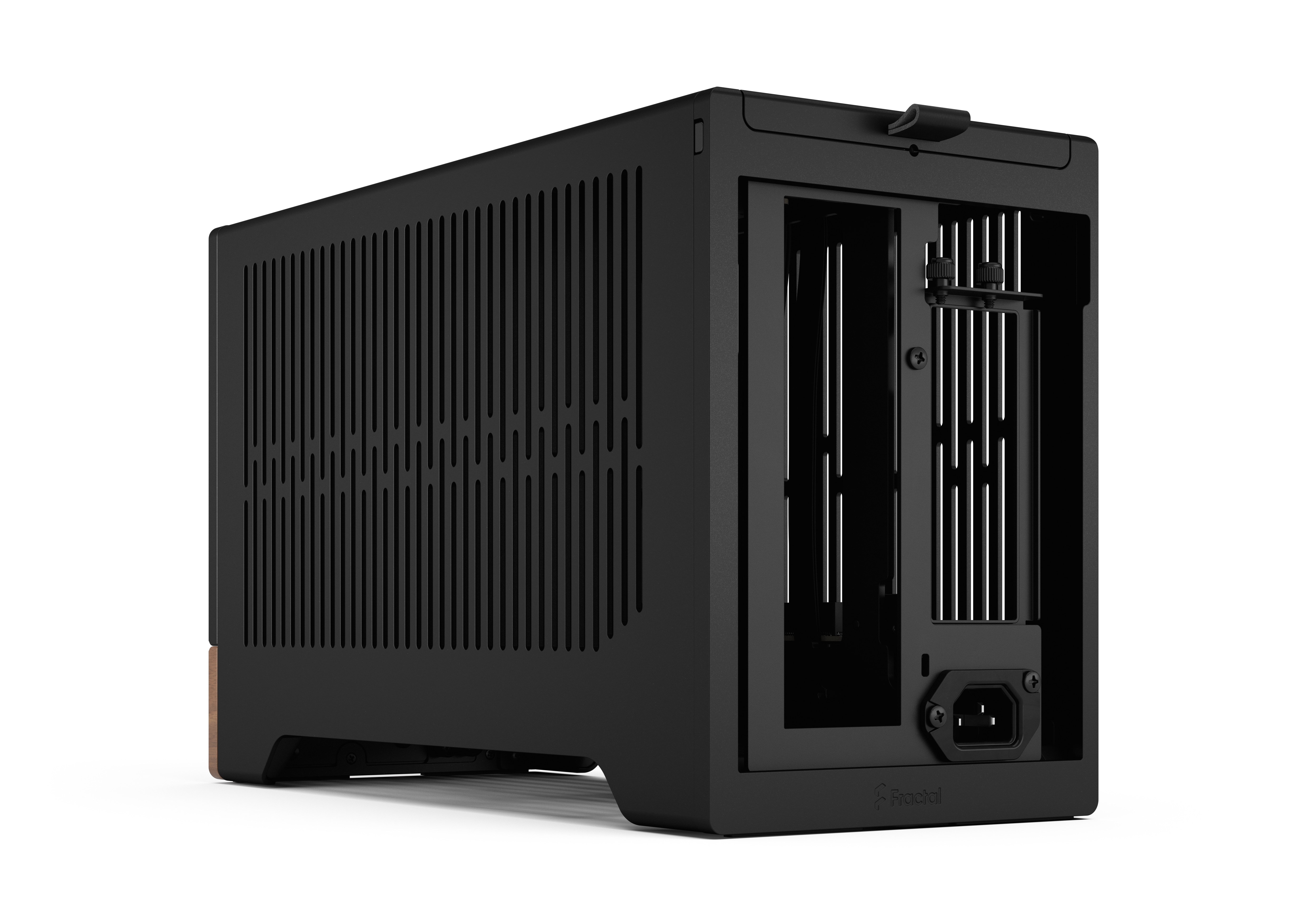 Fractal Design Terra Graphite Mini Gaming Gehäuse mITX Schwarz