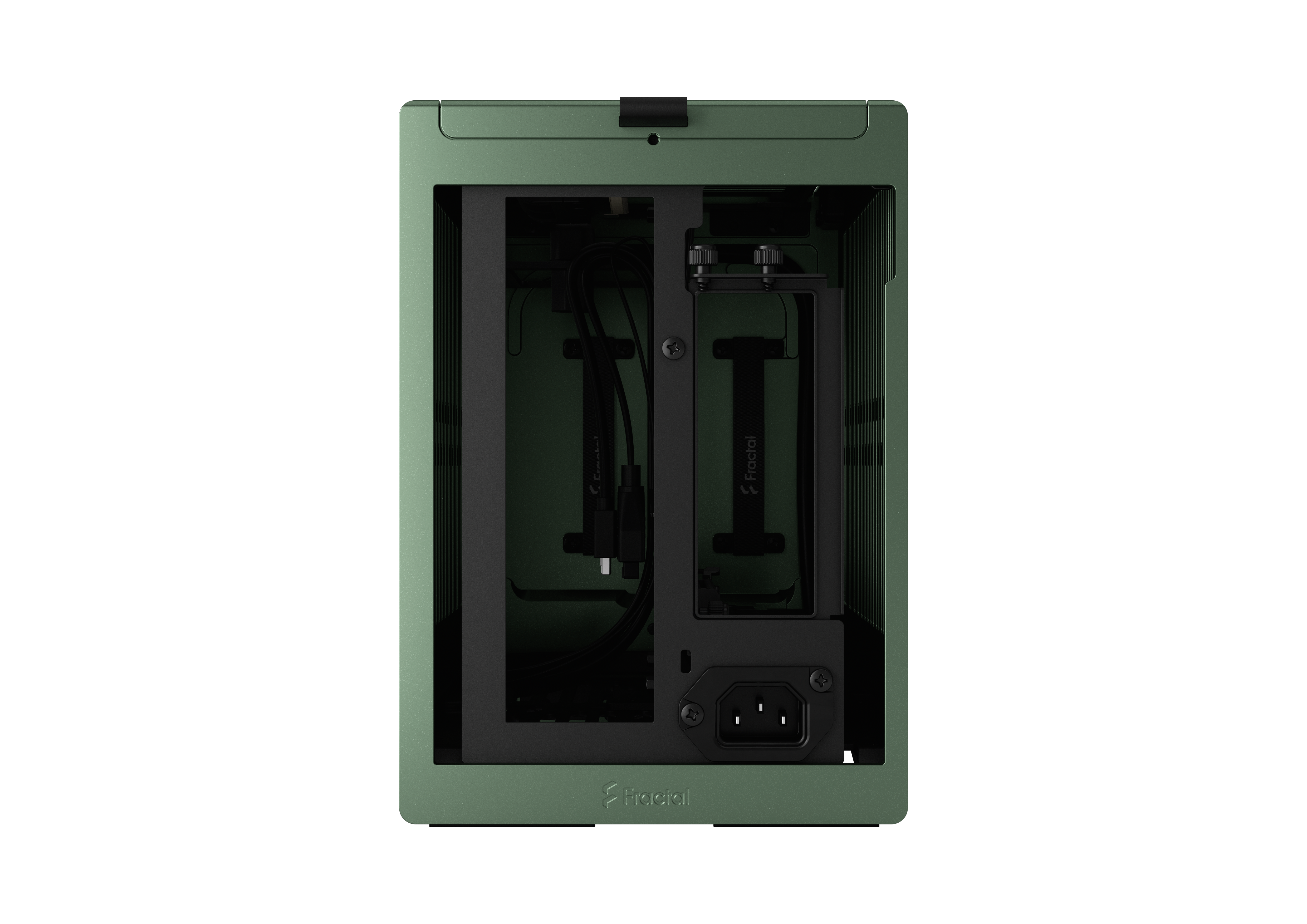 Fractal Design Terra Jade Mini Gaming Gehäuse mITX Grün