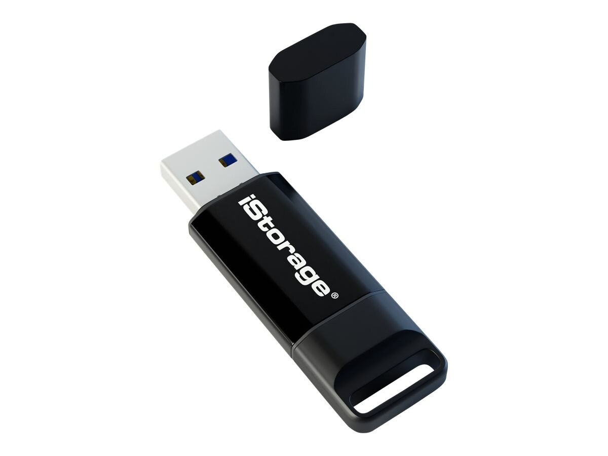 iStorage datAshur BT USB3.2 Gen 1 Flash Drive 16GB 2FA Schwarz