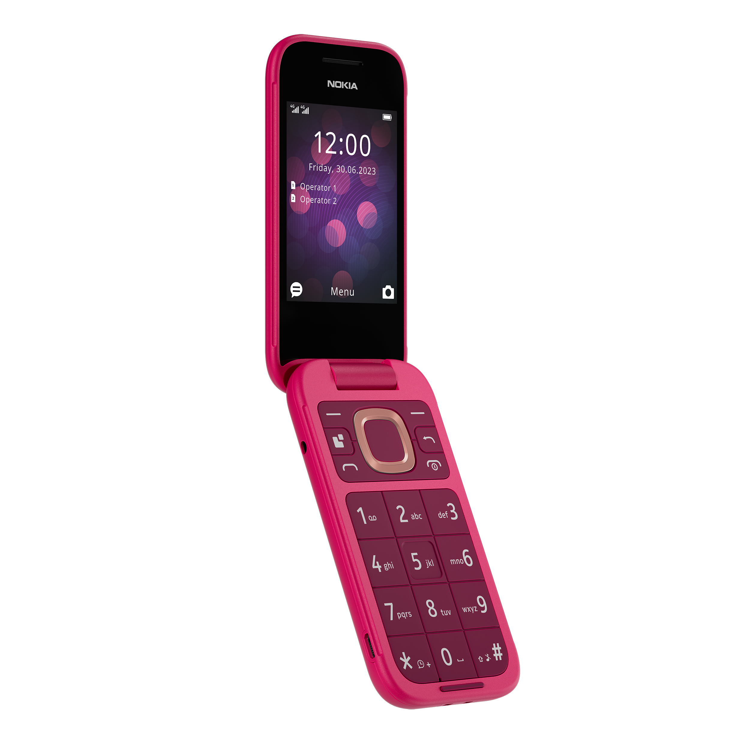 Nokia 2660 Flip 4G Dual-Sim pop pink