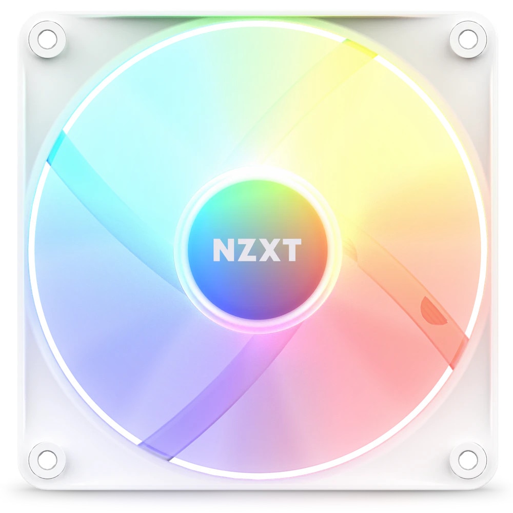 NZXT F120 RGB Core Gehäuse Lüfter 120mm Weiß