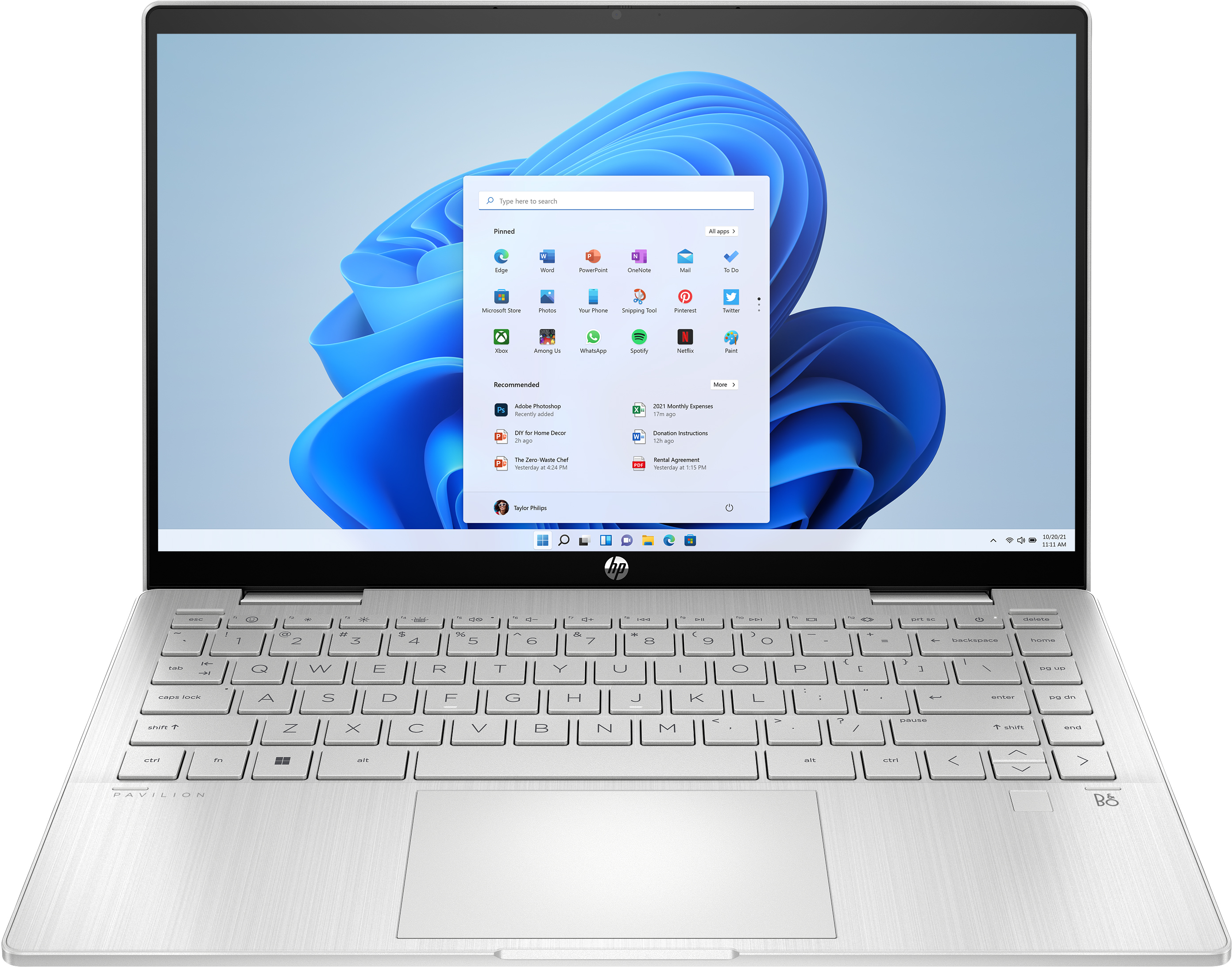 HP Pavilion x360 14-ek0053ng i5-1235U 16GB/512GB SSD 14"FHD 2in1 W11 silber