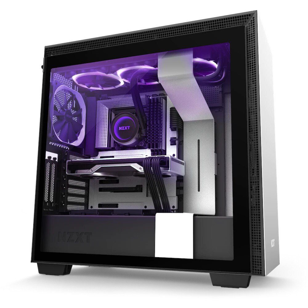 NZXT Aer RGB Gehäuselüfter 120mm Weiß/Schwarz 3er Pack