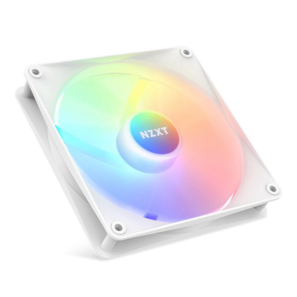 NZXT F140 RGB Core Gehäuselüfter 140mm Weiß