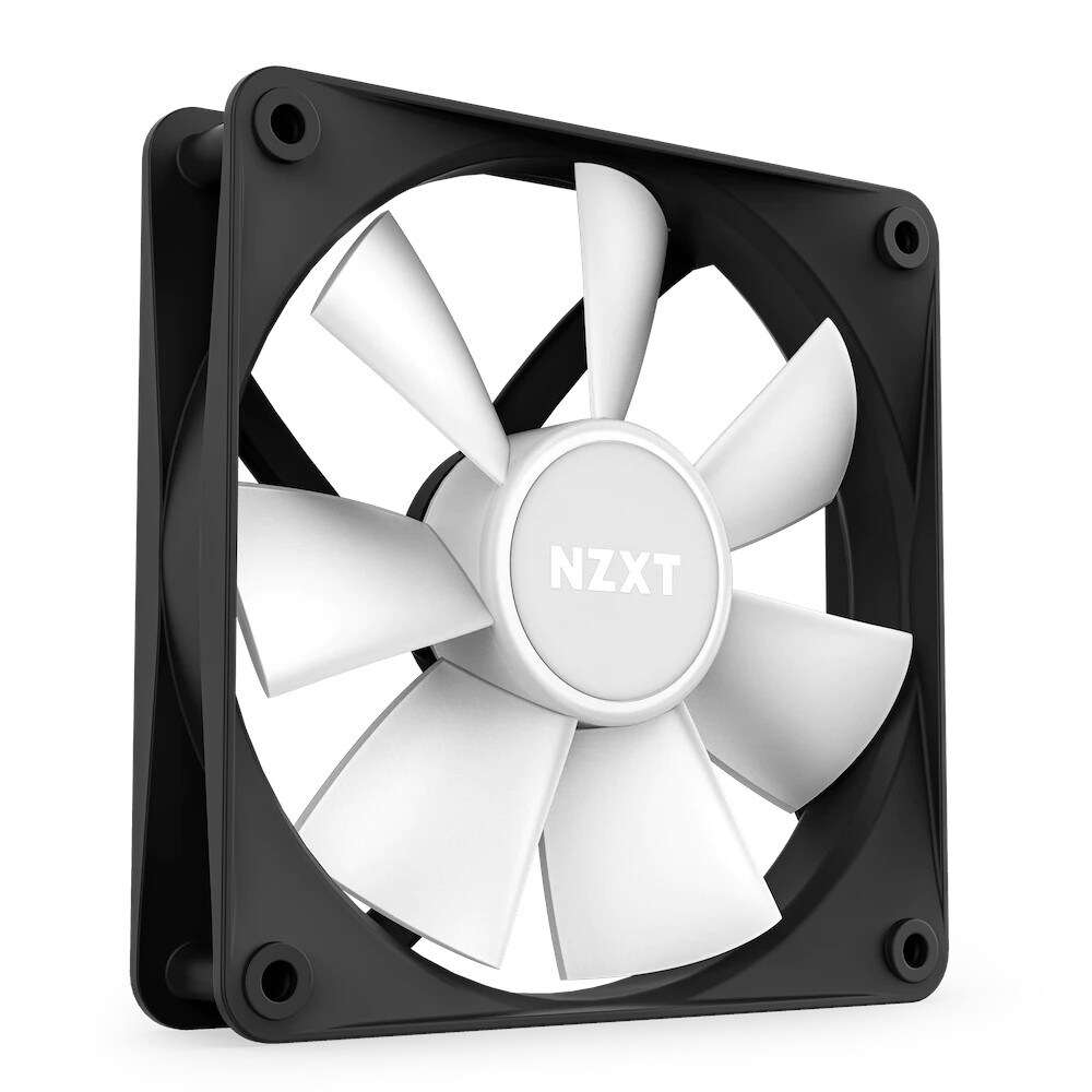 NZXT F120 RGB Core Gehäuselüfter 120mm Weiß 3er Pack