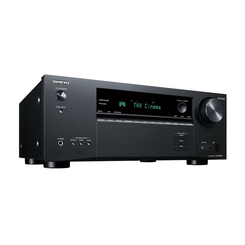 Onkyo TX-NR6100M2 7.2 AV Netzwerk Receiver THX WLAN BT Atmos Sonos zertif.