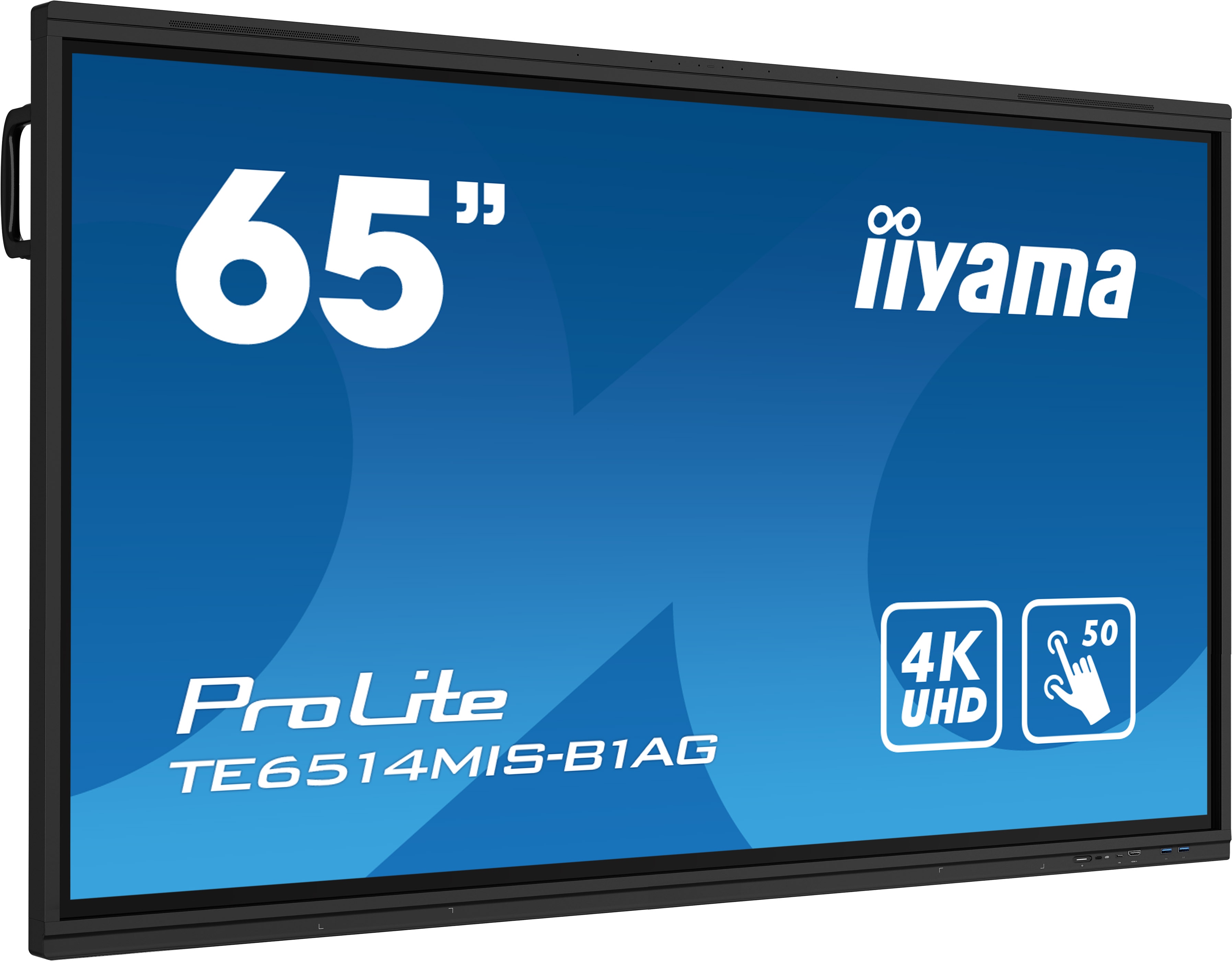 iiyama ProLite TE6514MIS-B1AG 163,9cm (65") 4K UHD Touch Monitor HDMI/DP/USB-C