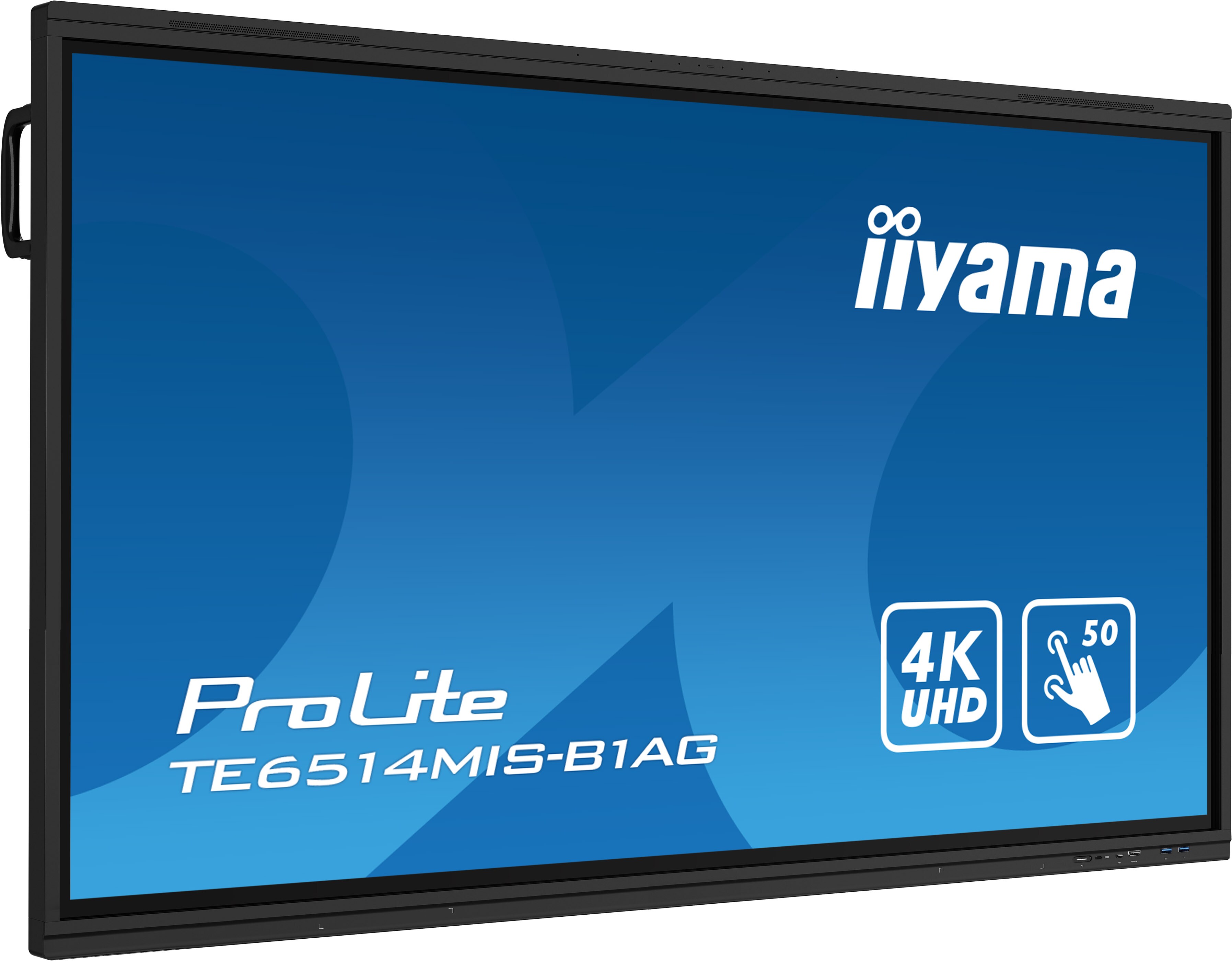 iiyama ProLite TE6514MIS-B1AG 163,9cm (65") 4K UHD Touch Monitor HDMI/DP/USB-C