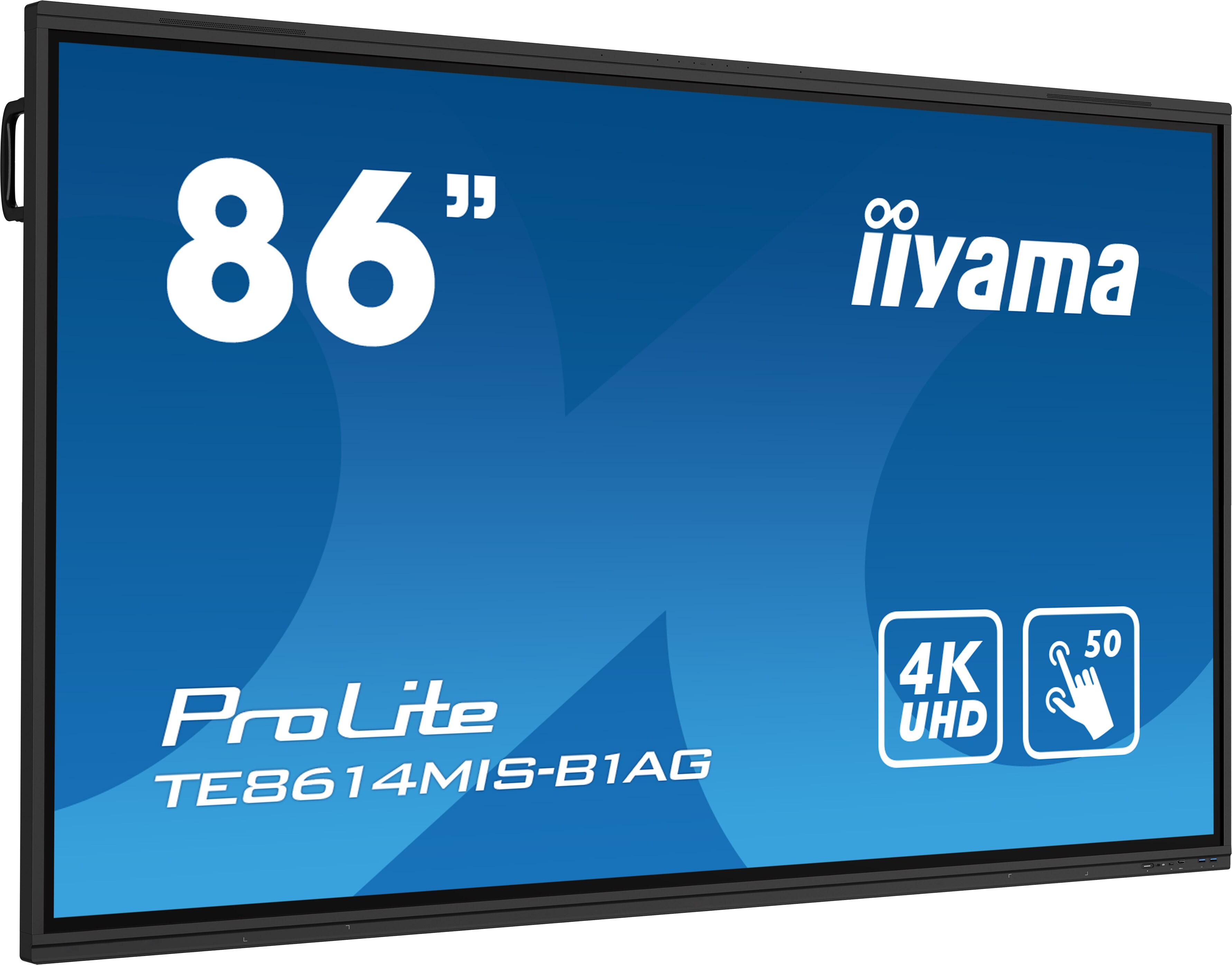 iiyama ProLite TE8614MIS-B1AG 217,4cm (86") 4K UHD Touch Monitor HDMI/DP/USB-C