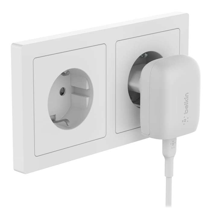 Belkin 20W USB-C Ladegerät, Power Deliver, PPS, weiß