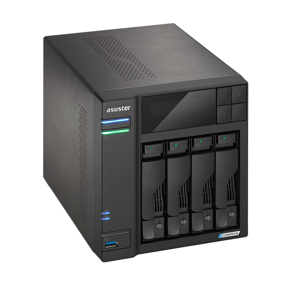 ASUSTOR AS6704T Gen2 Lockerstor 4 NAS System 4-bay