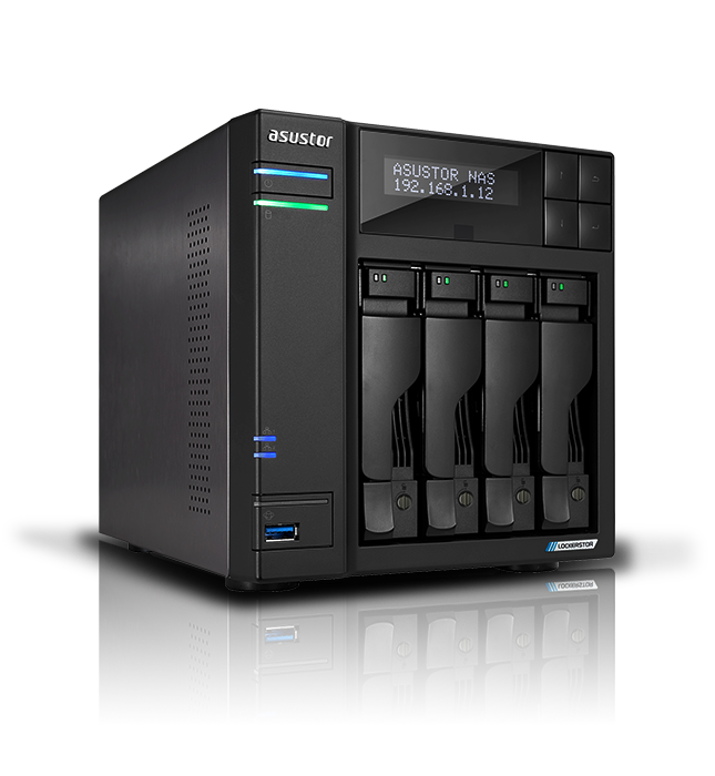 ASUSTOR AS6704T Gen2 Lockerstor 4 NAS System 4-bay