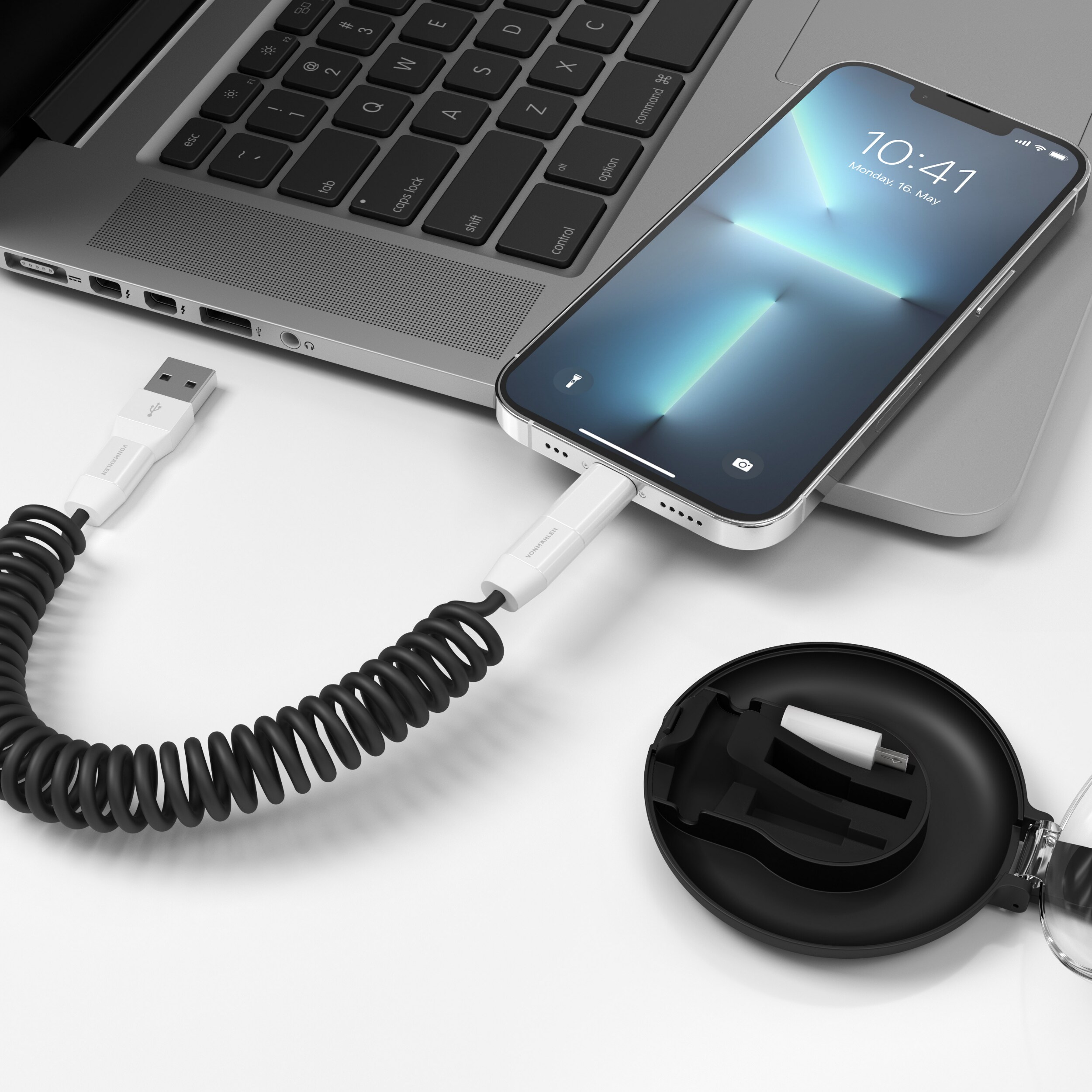 Vonmählen allroundo c - All-in-One Ladekabel Schwarz ++ Cyberport