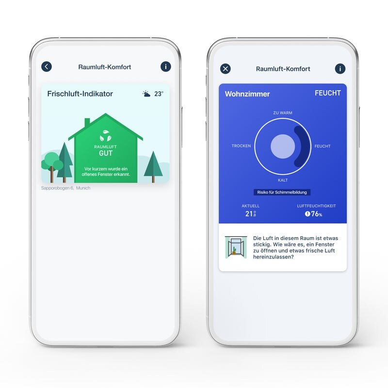 tado° Funk-Temperatursensor - Zusatzprodukt für Smarte Heizkörper-Thermostate