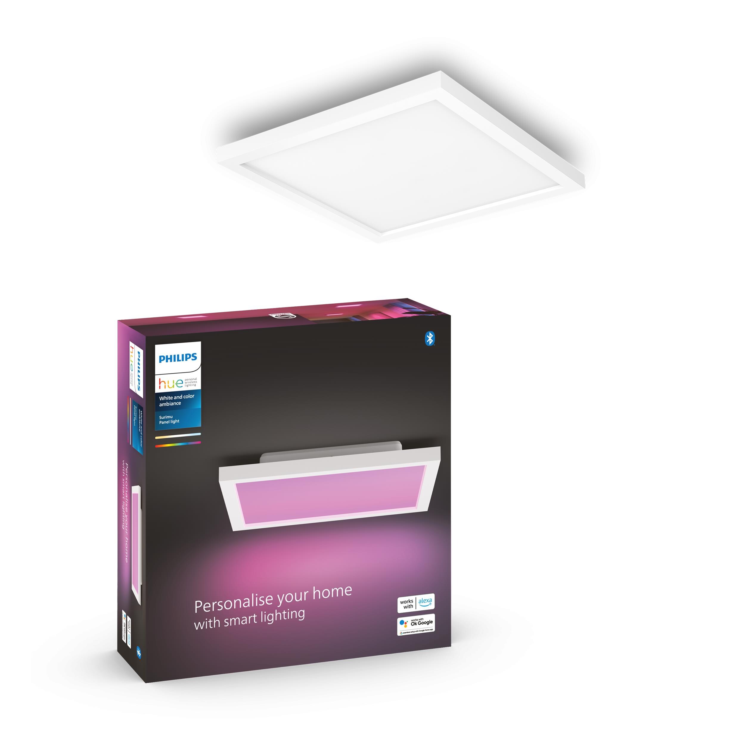 Philips Hue WACA Surimu Paneleuchtel 30x30cm weiß