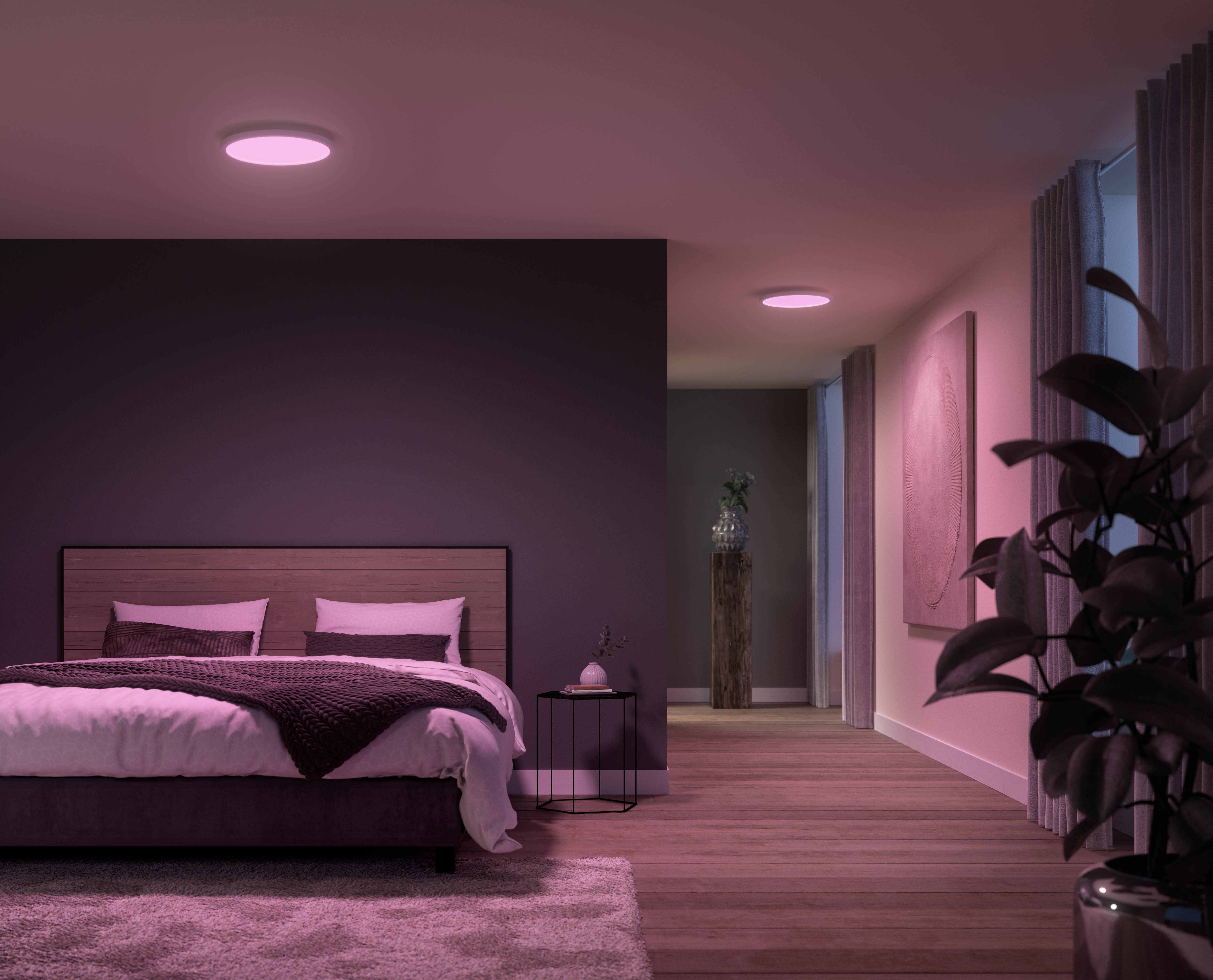 Philips Hue WACA Surimu Panelleuchte rund weiß