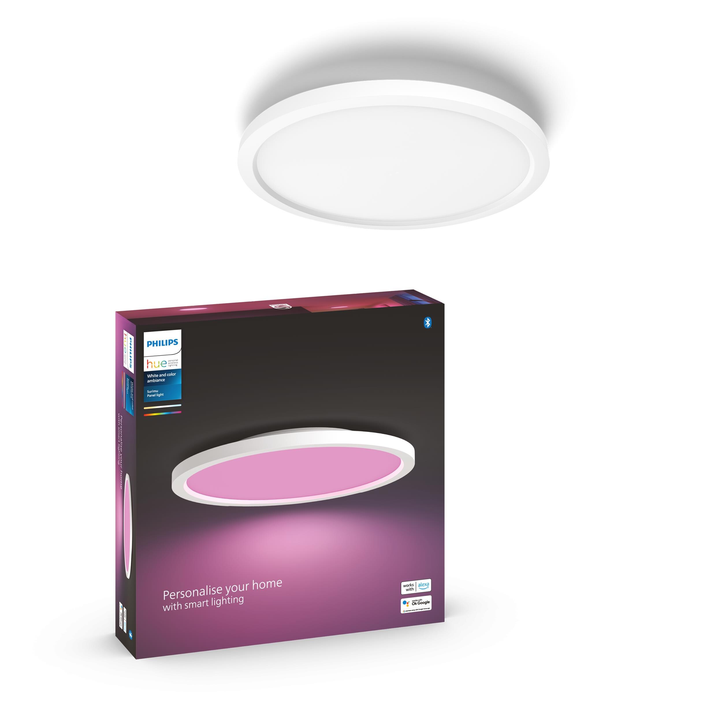 Philips Hue WACA Surimu Panelleuchte rund weiß