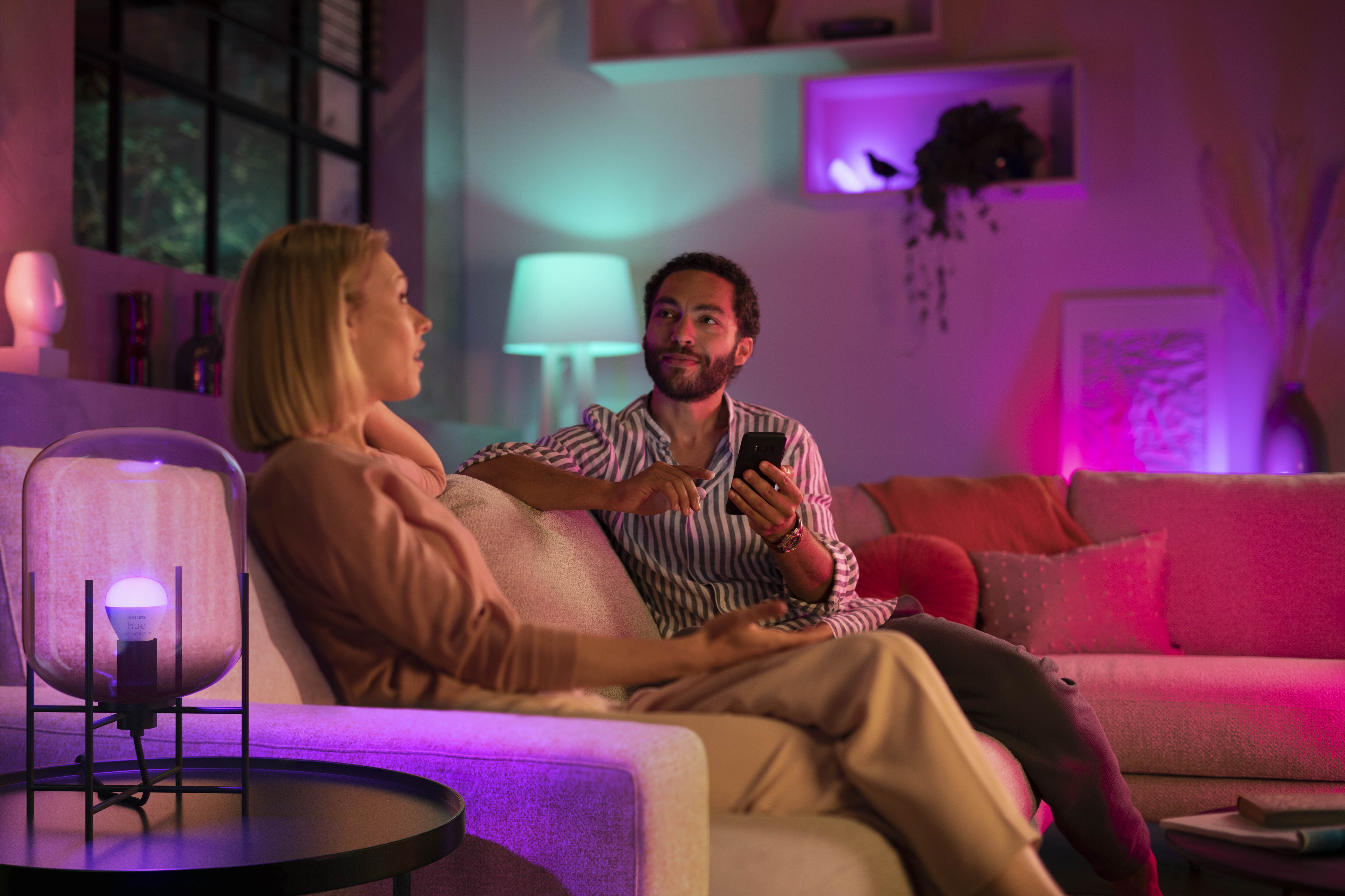 Philips Hue White &amp; Color Ambiance Luster 2er