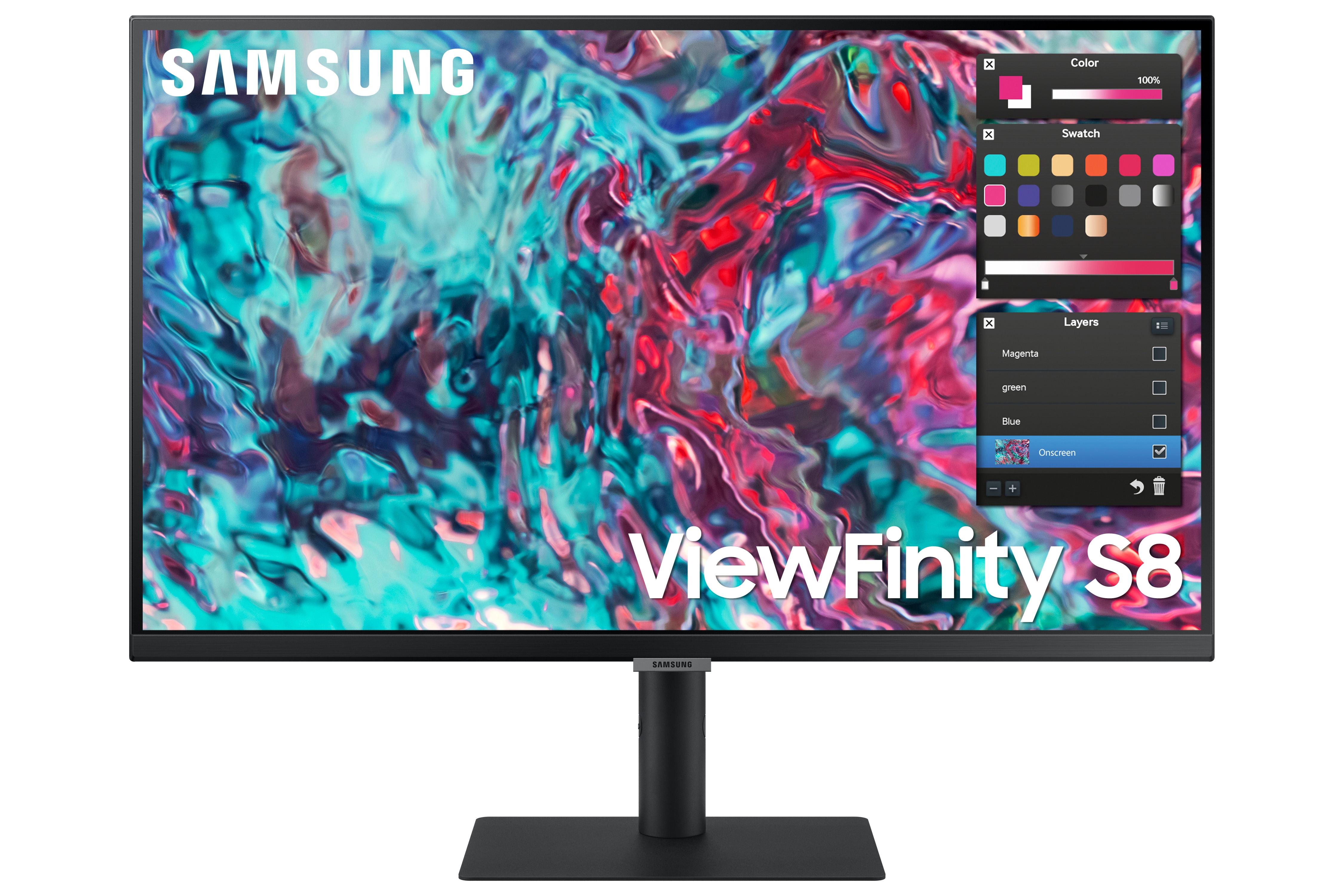 Samsung S27B800TGU 68cm (27") 4K UHD IPS Business-Monitor HDMI/USB 60Hz Pivot