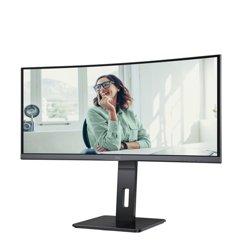 AOC CU34P3CV 86,4cm (34“) UWQHD VA Monitor Curved 21:9 HDMI/DP/USB-C PD65W 100Hz