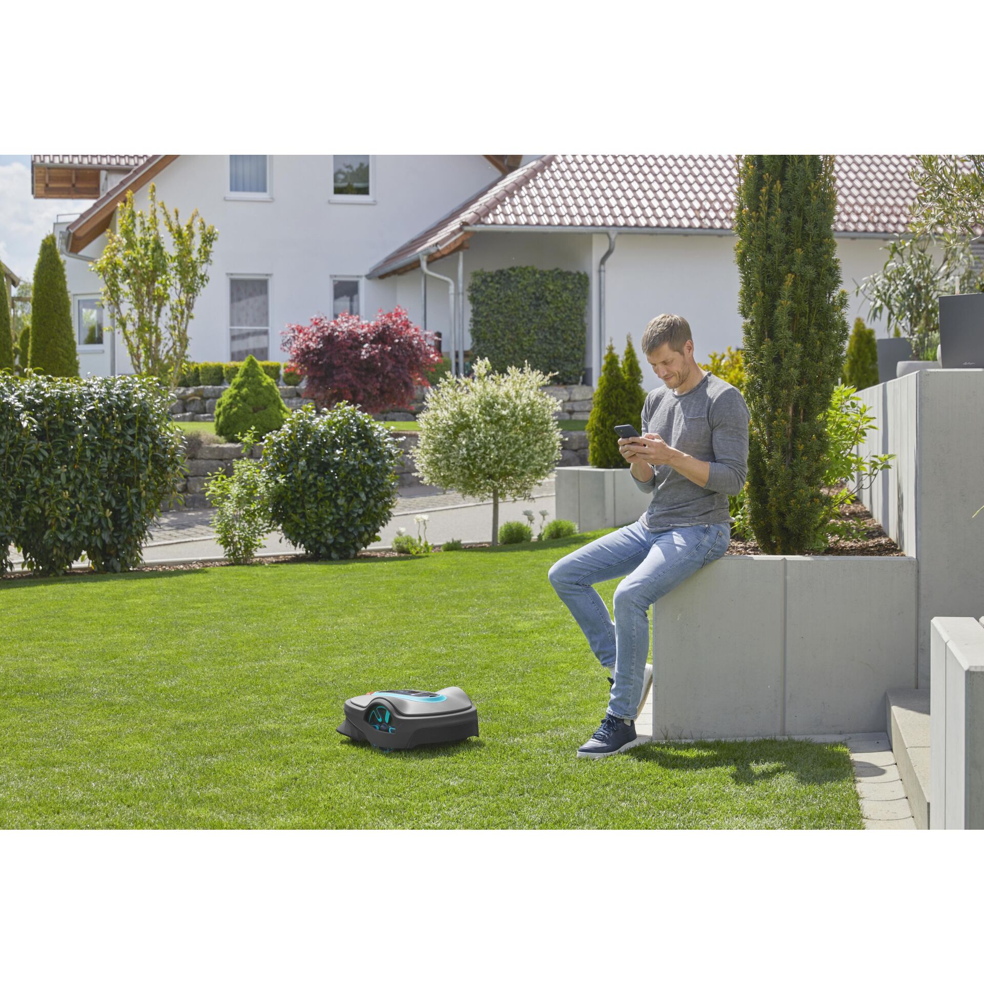 Gardena Mähroboter smart SILENO life, 1.000 m² Set