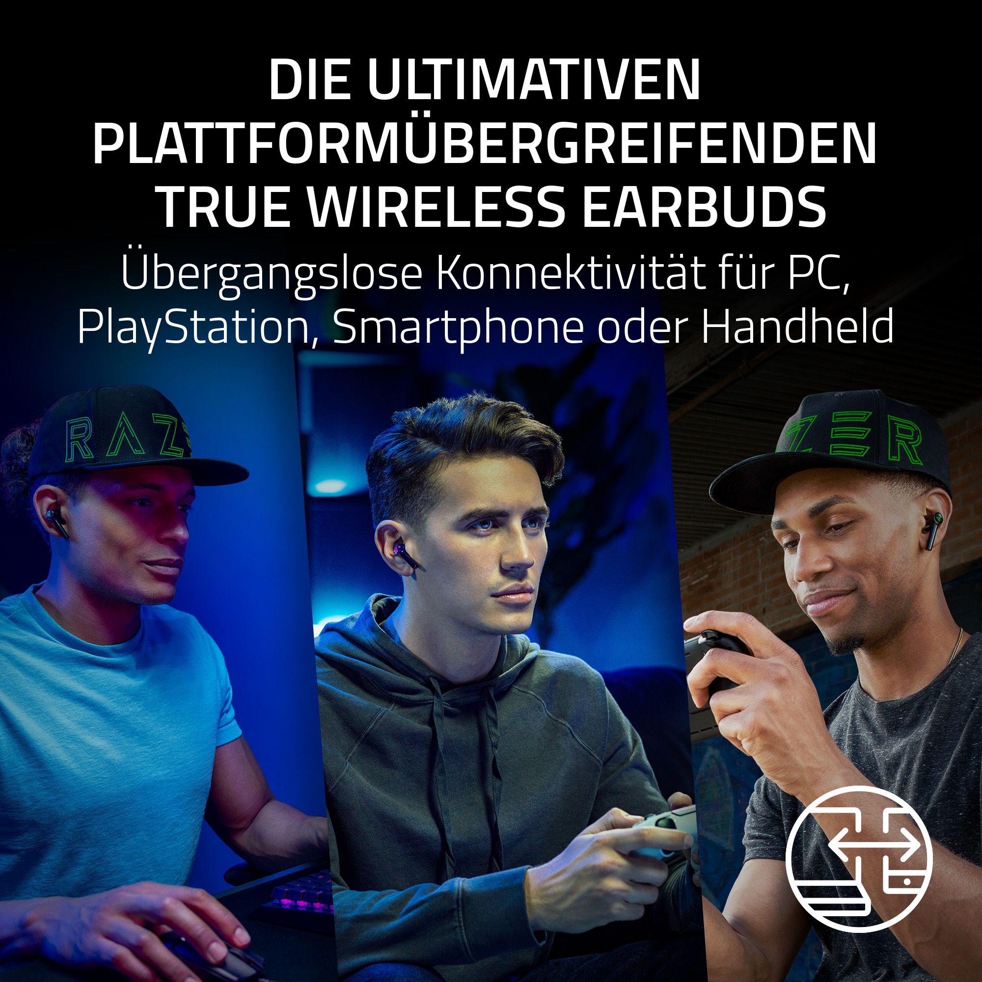 RAZER Hammerhead Pro Hyperspeed True Wireless Gaming Earbuds