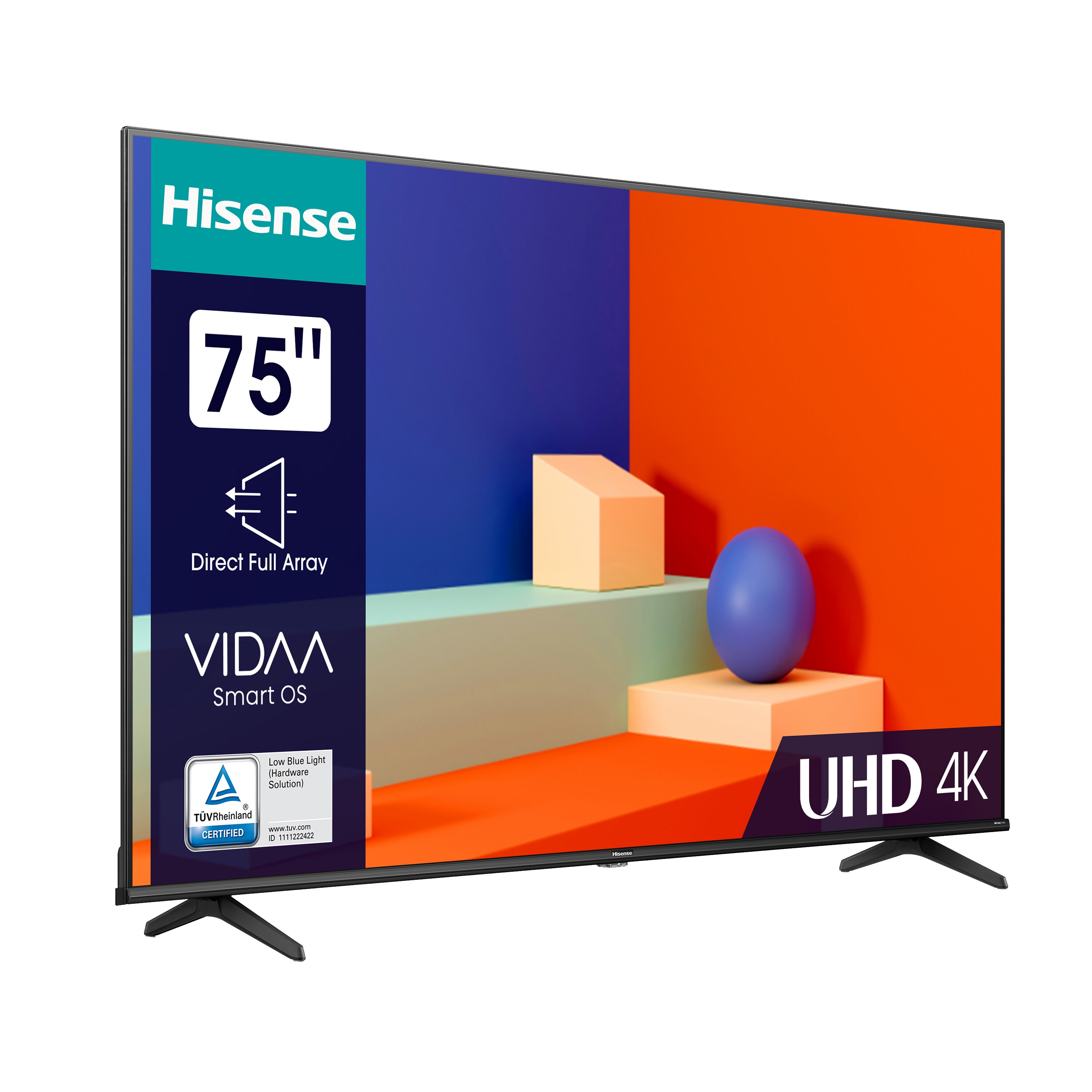 Hisense 75A6K 191cm 75" 4K UHD Smart TV Fernseher