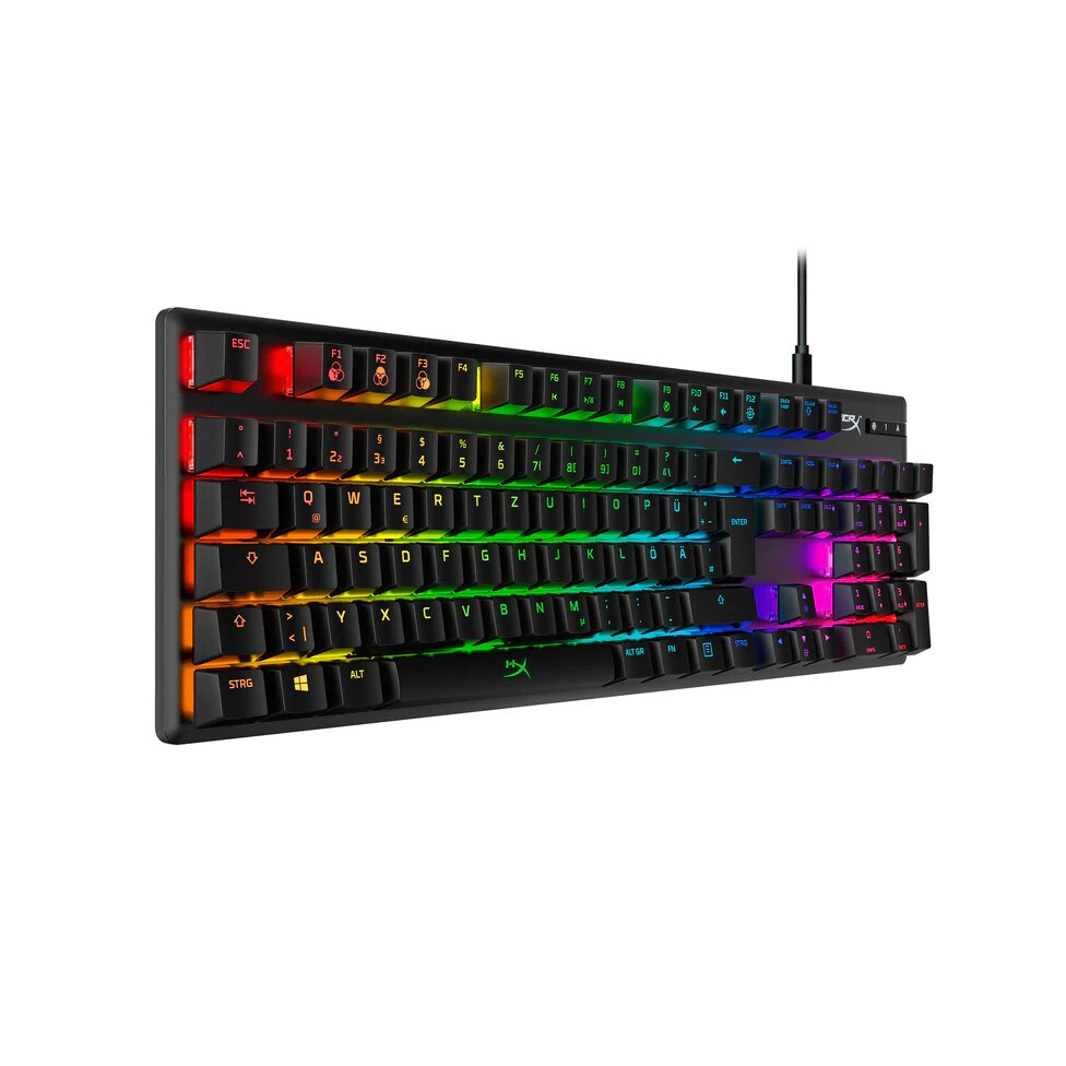 HyperX Alloy Origins Red RGB Mechanische Kabelgebundene Gaming Tastatur